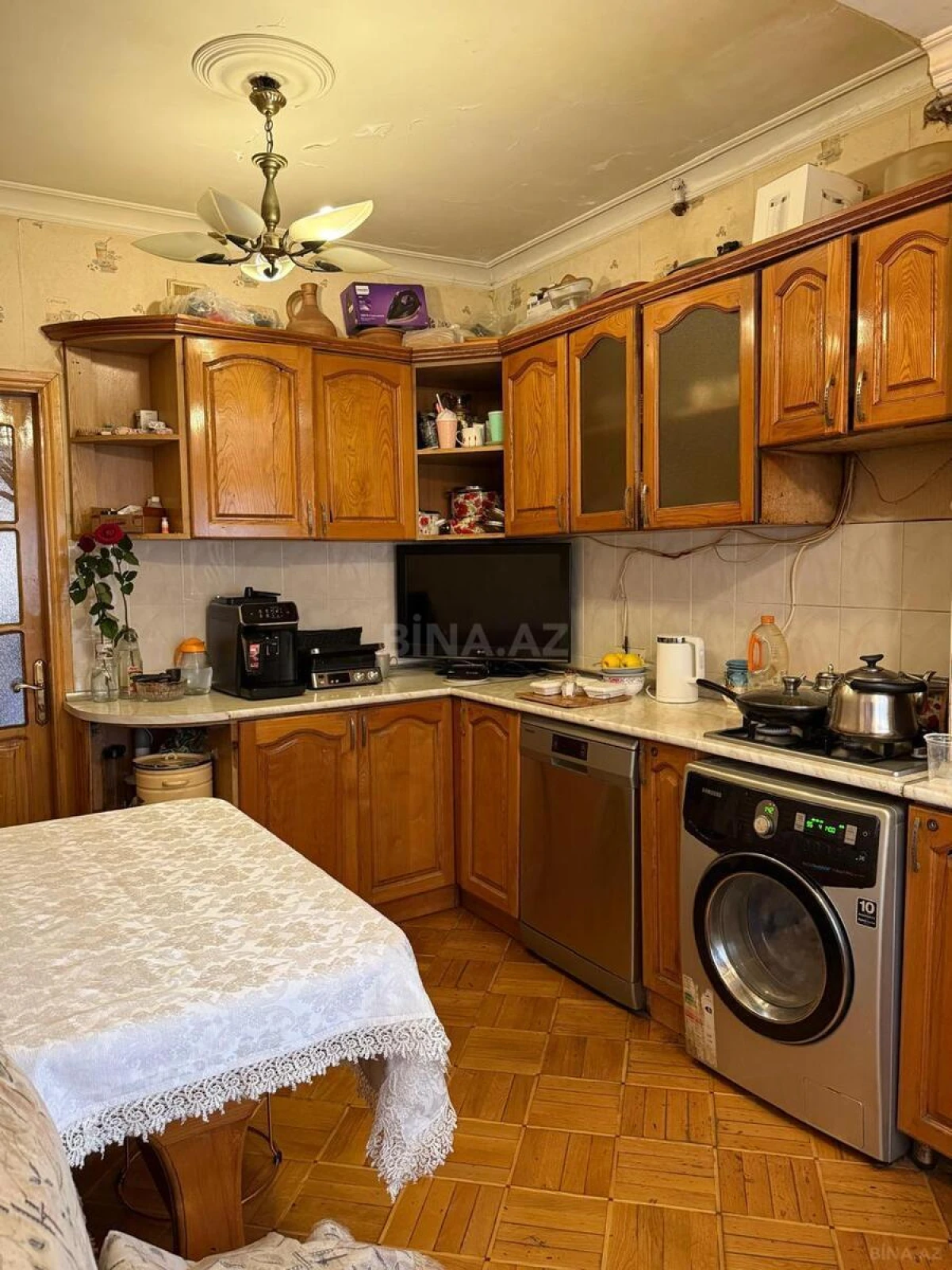 Satılır 4 otaqlı mənzil 95 m²