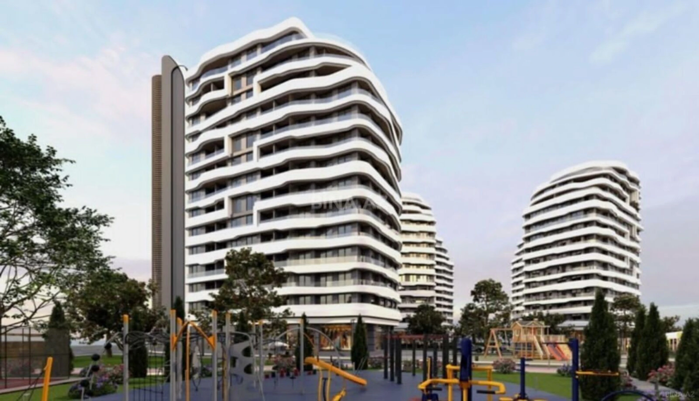 Satılır 2 otaqlı mənzil 61 m²