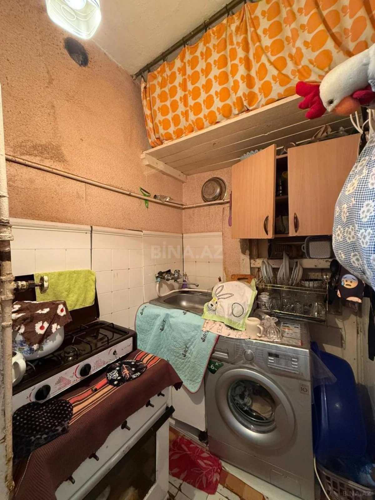 Satılır 2 otaqlı mənzil 36 m²