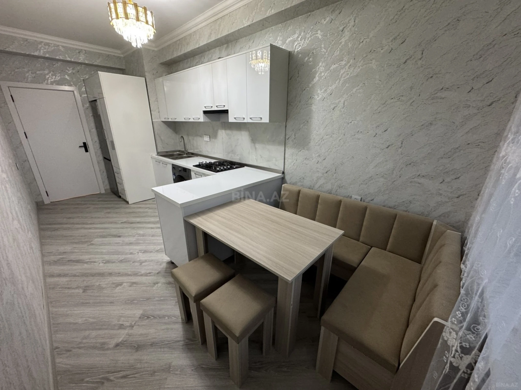 Kirayə verilir 1 otaqlı mənzil 46.5 m²