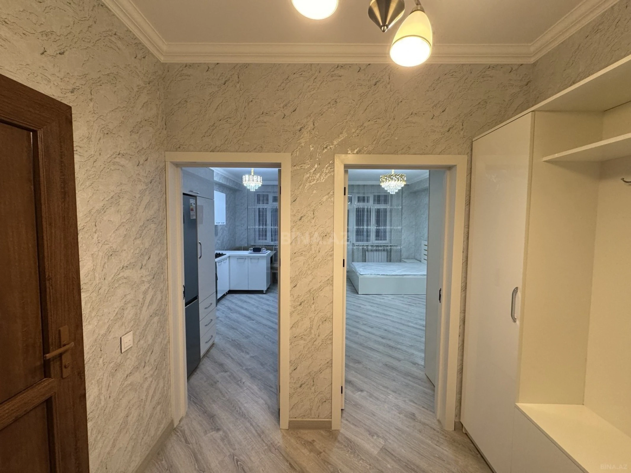 Kirayə verilir 1 otaqlı mənzil 46.5 m²