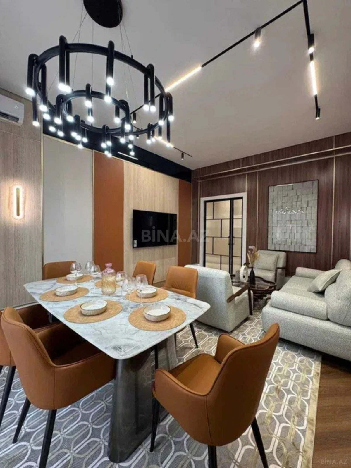 Kirayə verilir 2 otaqlı mənzil 105 m²