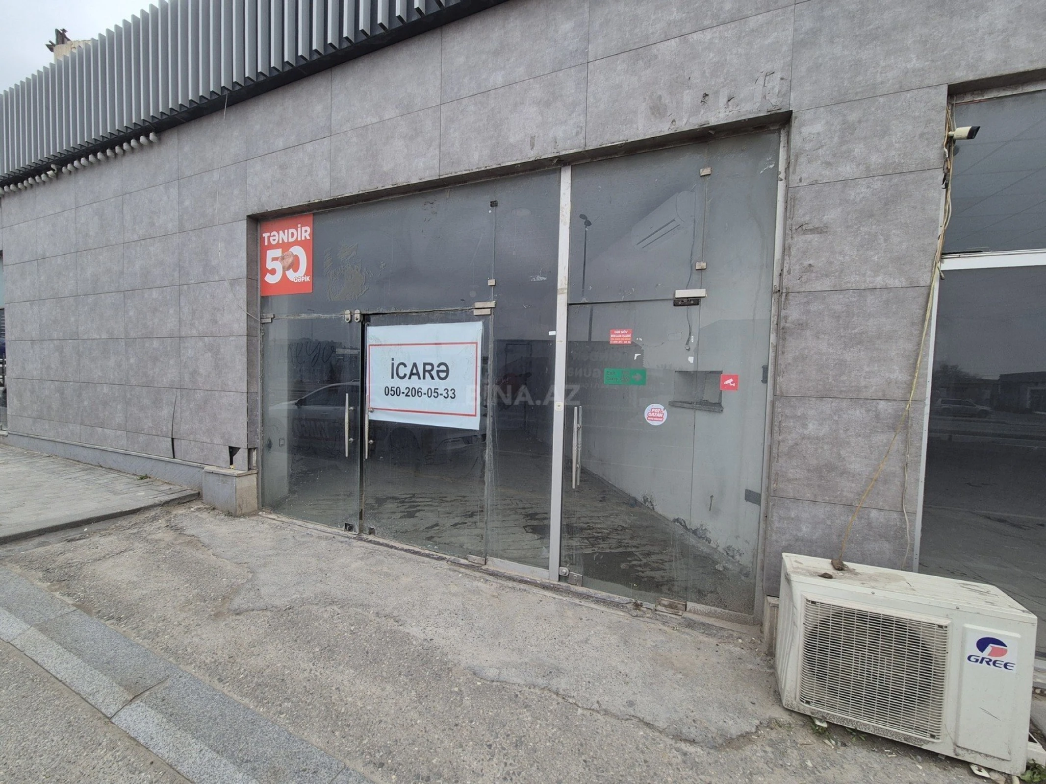 Kirayə verilir obyekt 80 m²