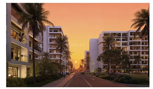 Satılır 1 otaqlı mənzil 57 m²