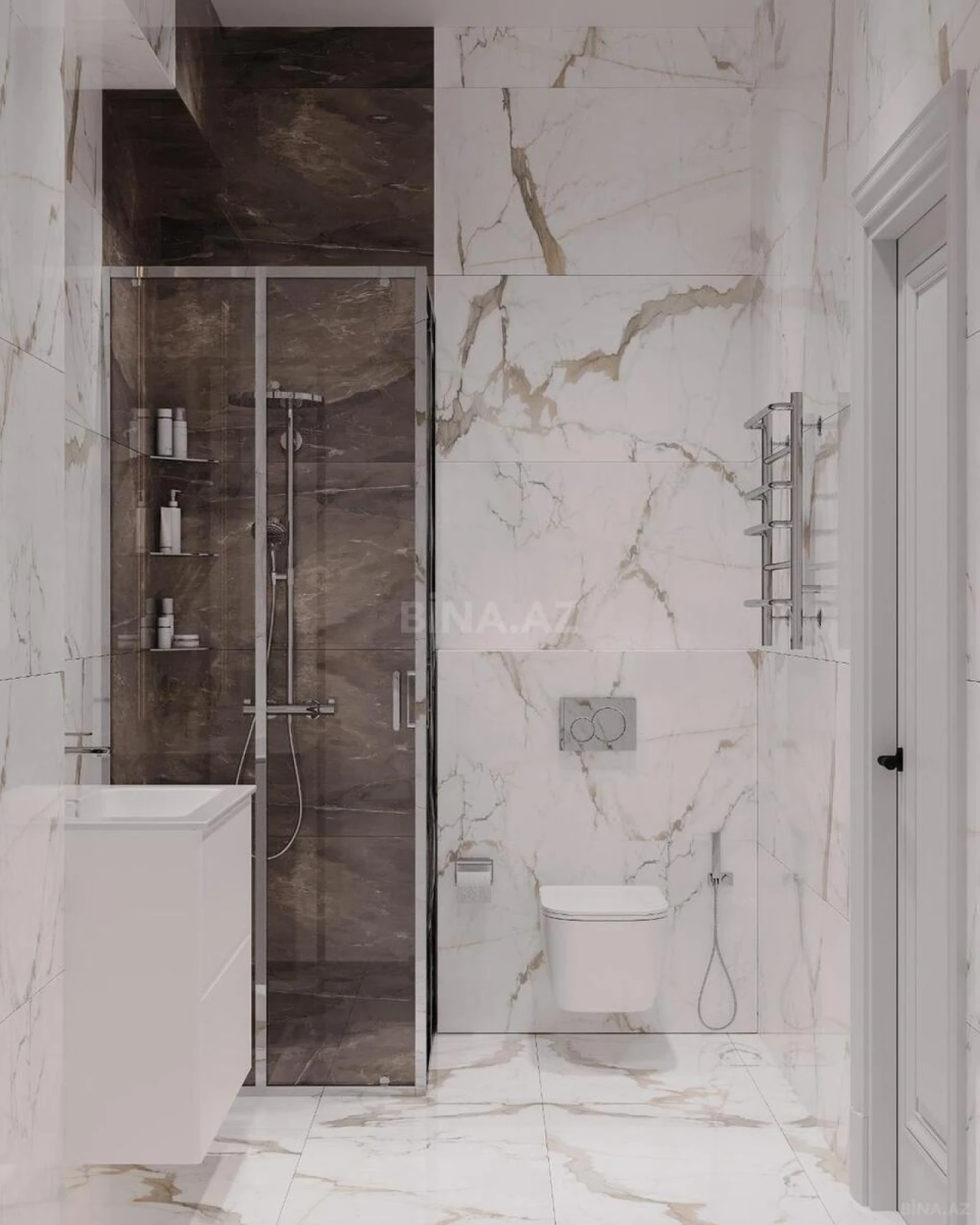 Satılır 2 otaqlı mənzil 139 m²