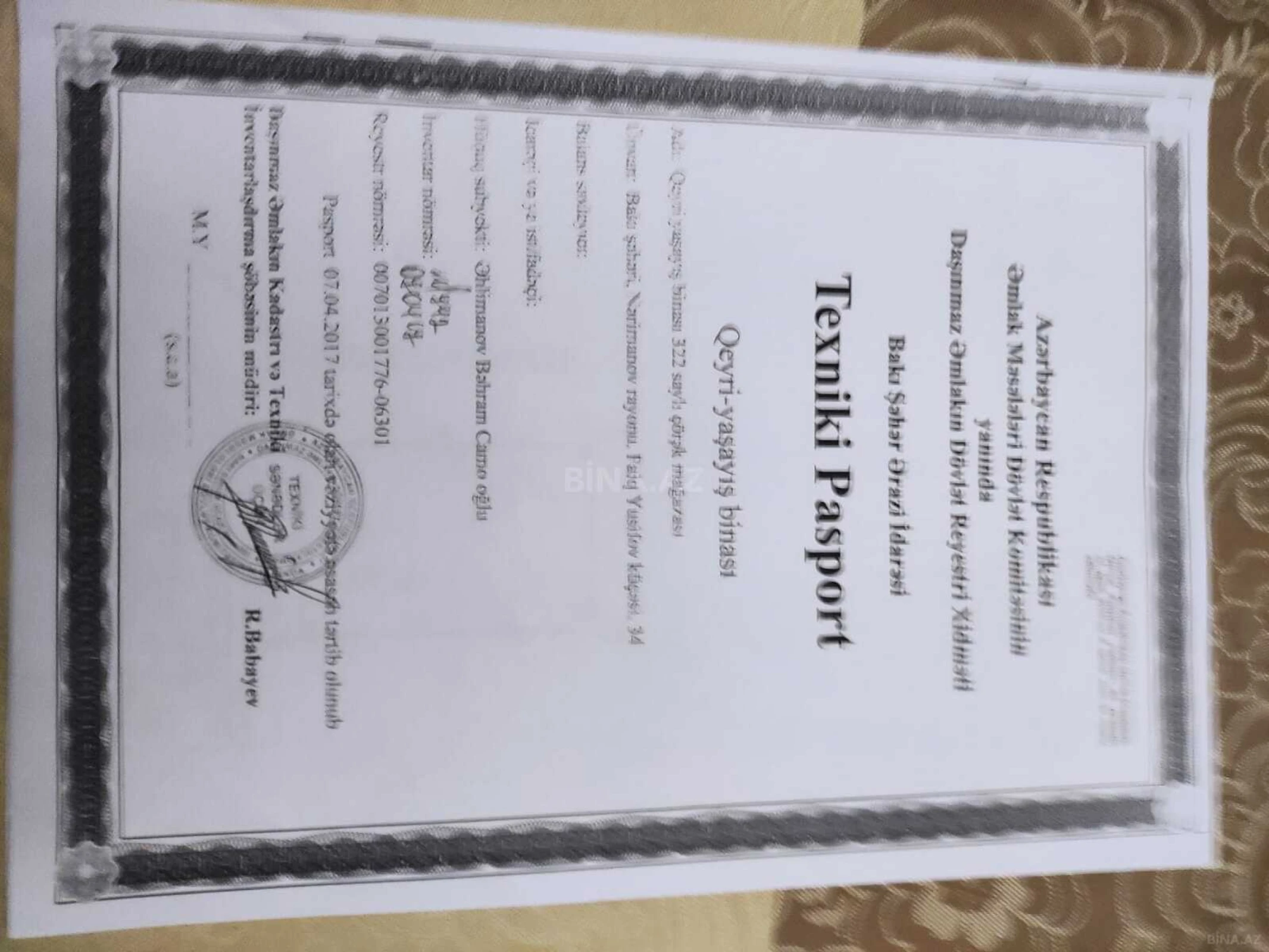 Satılır obyekt 38 m²