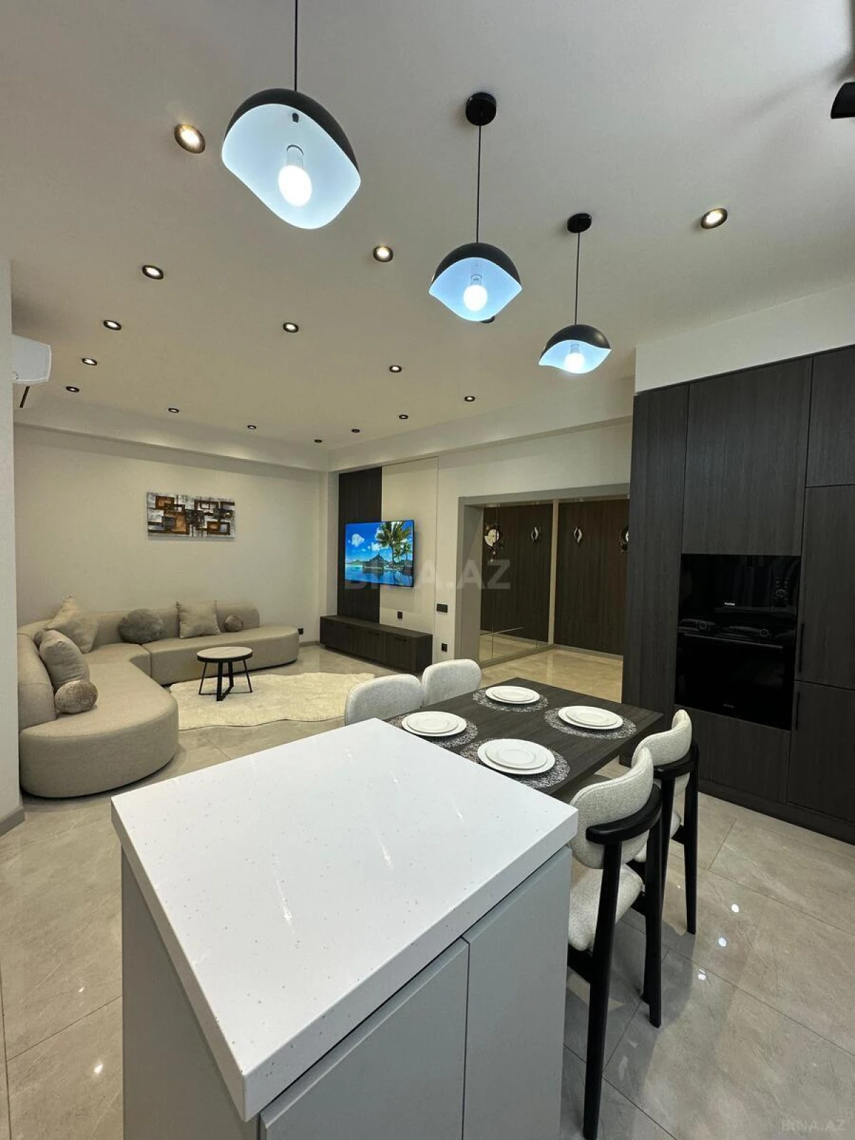 Kirayə verilir 3 otaqlı mənzil 90 m²