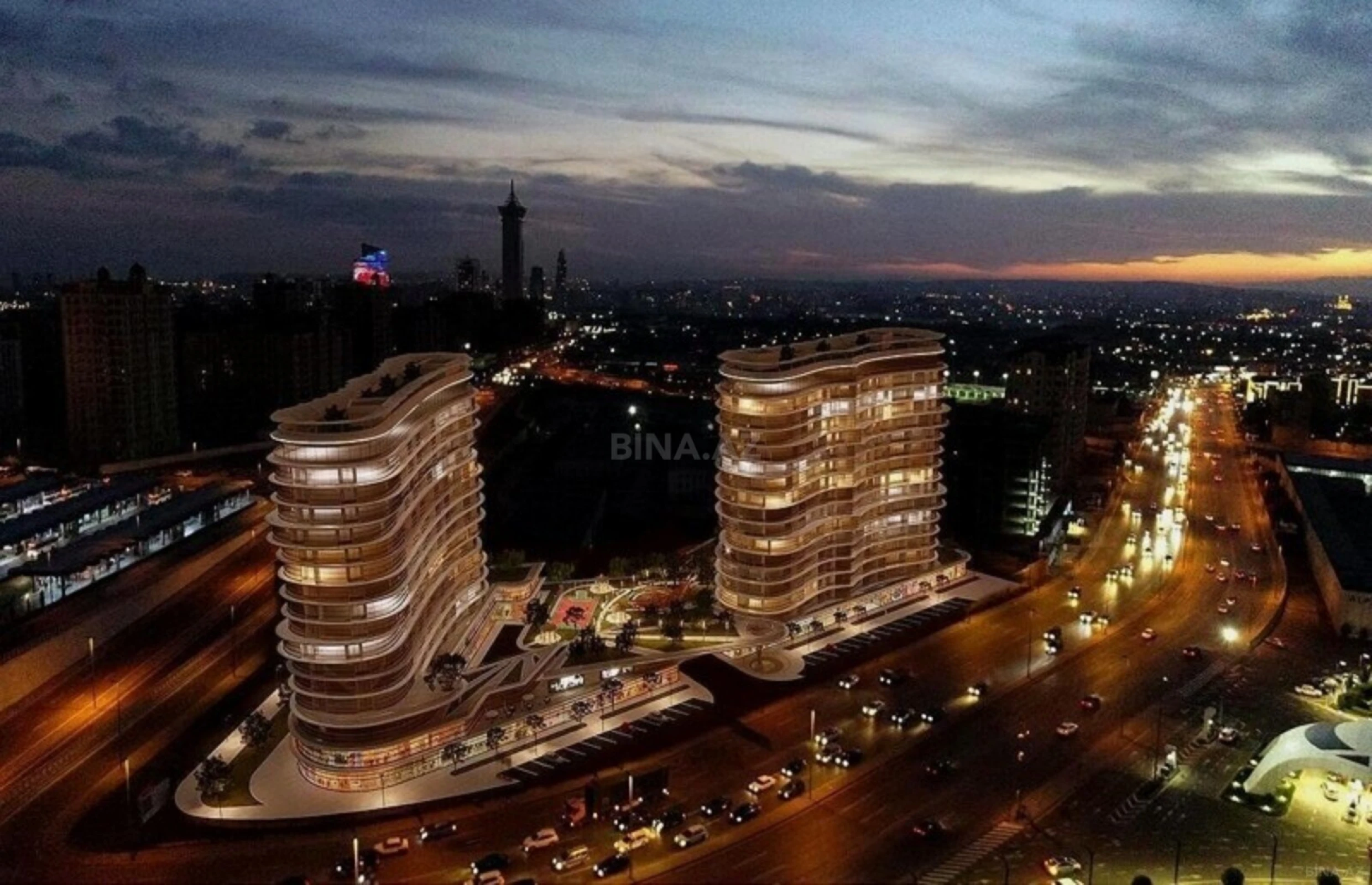 Satılır 1 otaqlı mənzil 62 m²