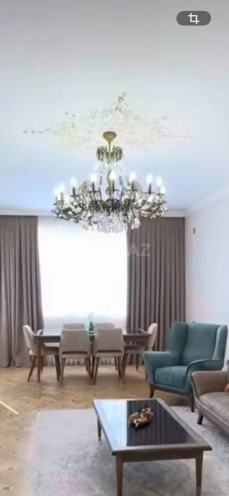 Satılır 4 otaqlı mənzil 165 m²