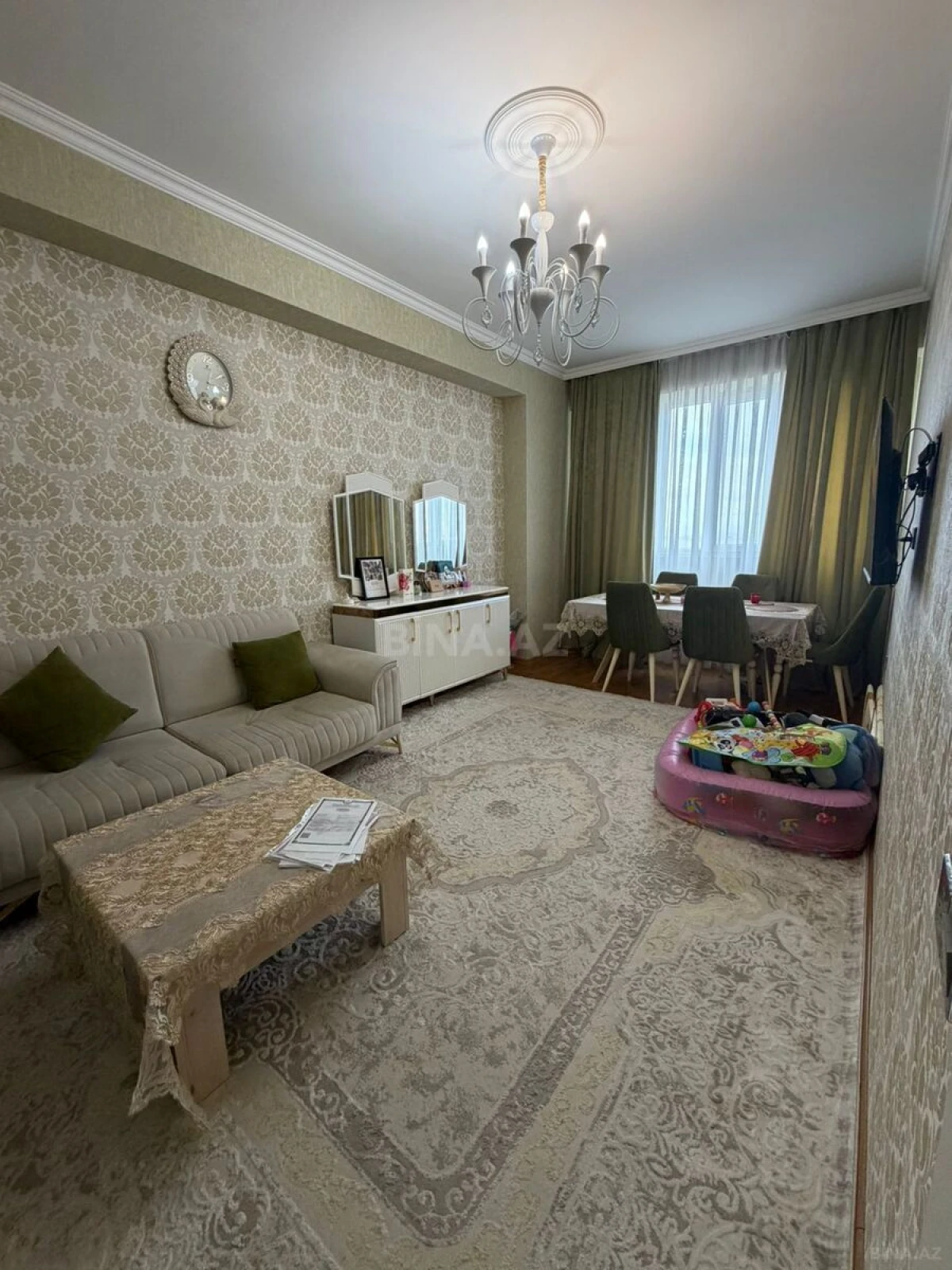 Satılır 2 otaqlı mənzil 65 m²