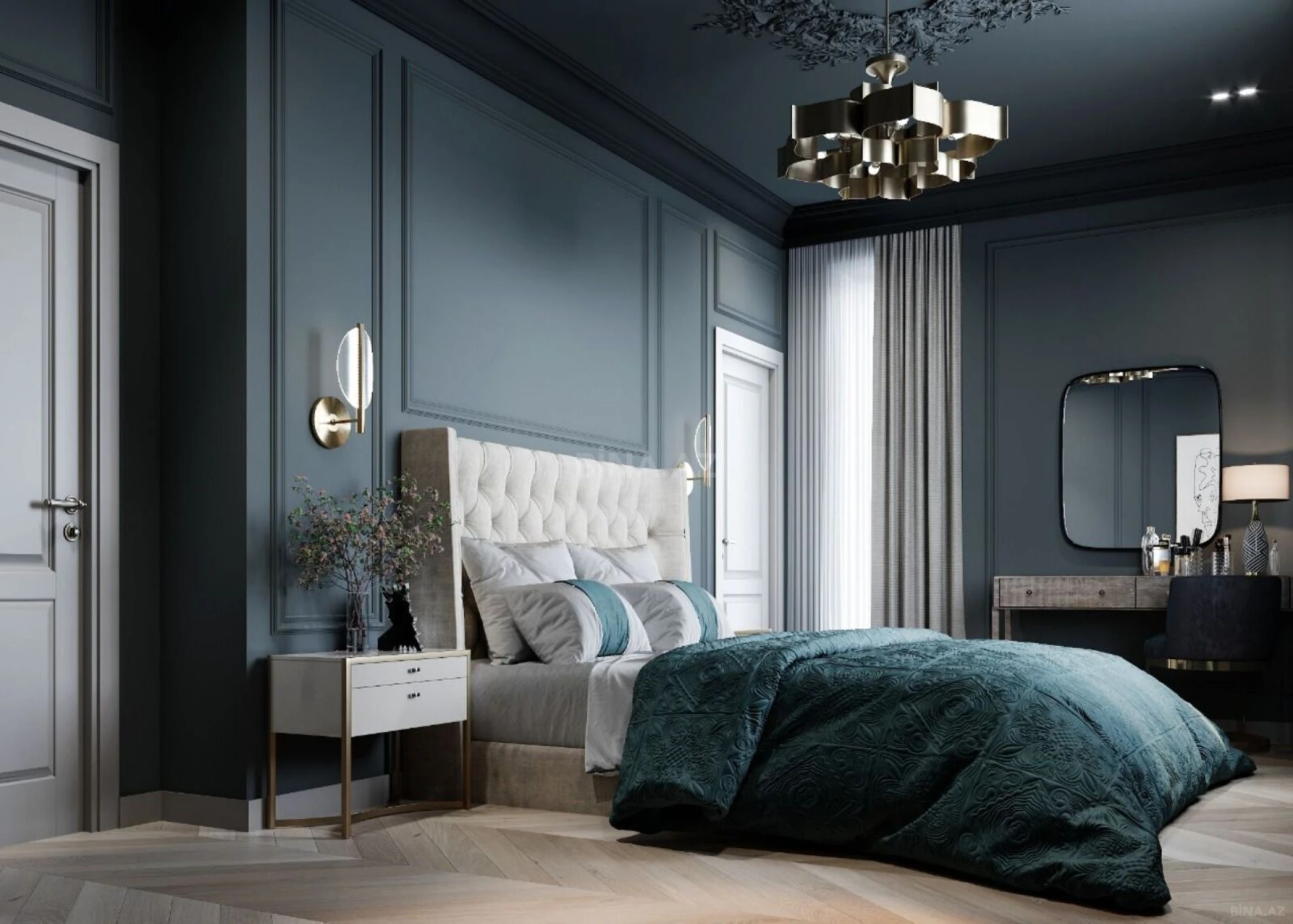 Satılır 4 otaqlı mənzil 230 m²