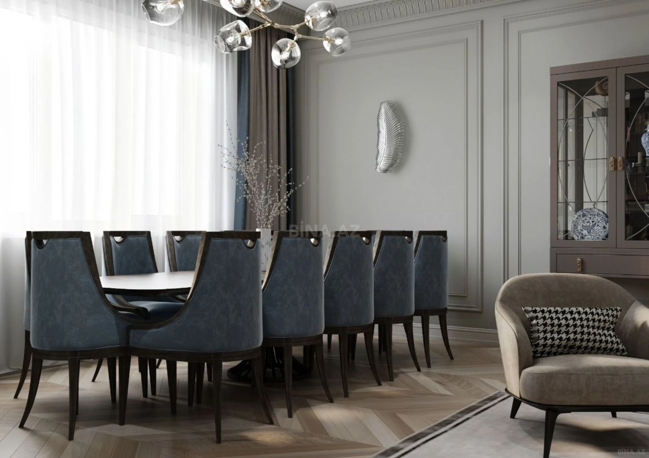 Satılır 4 otaqlı mənzil 230 m²