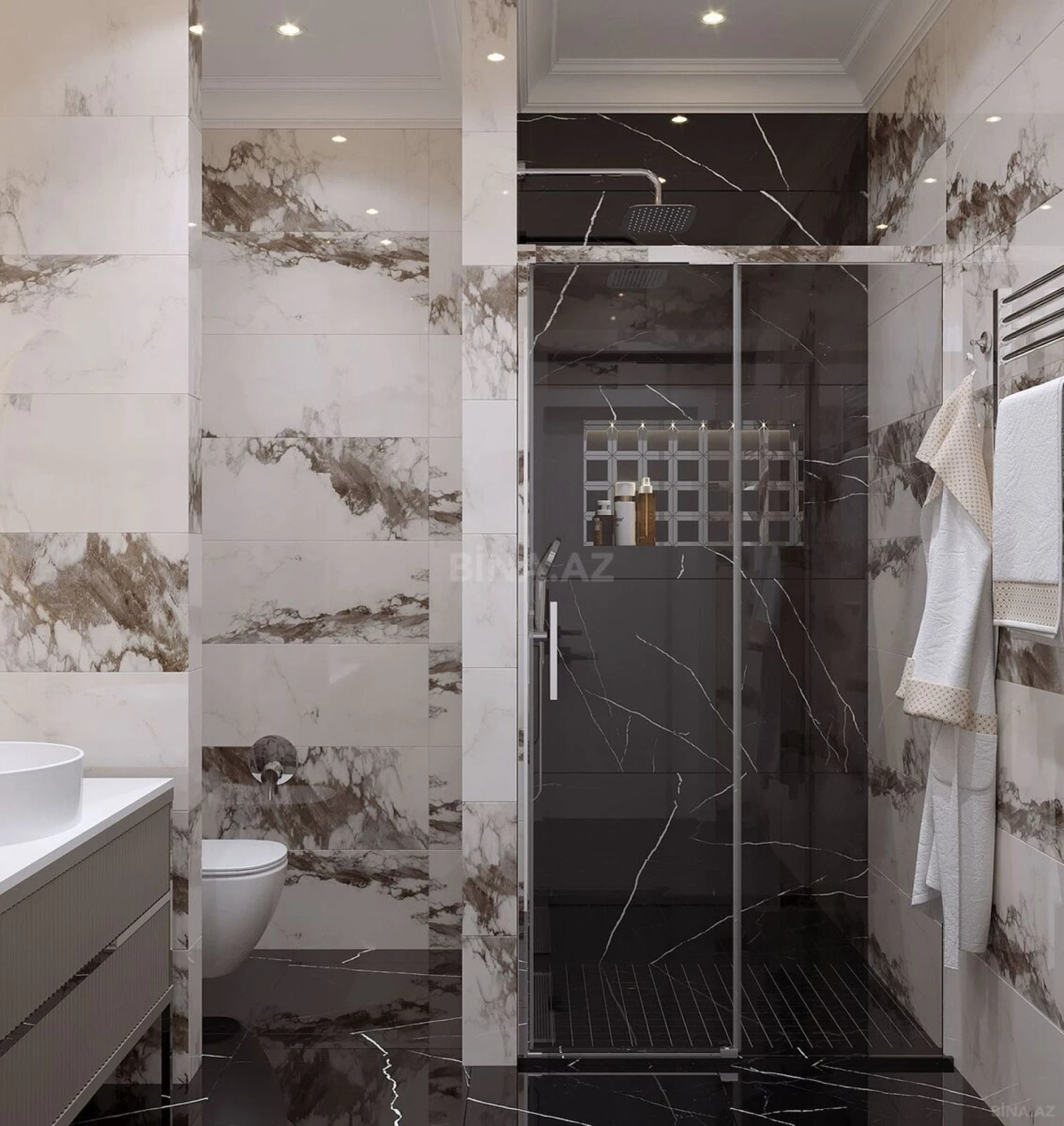 Satılır 4 otaqlı mənzil 230 m²