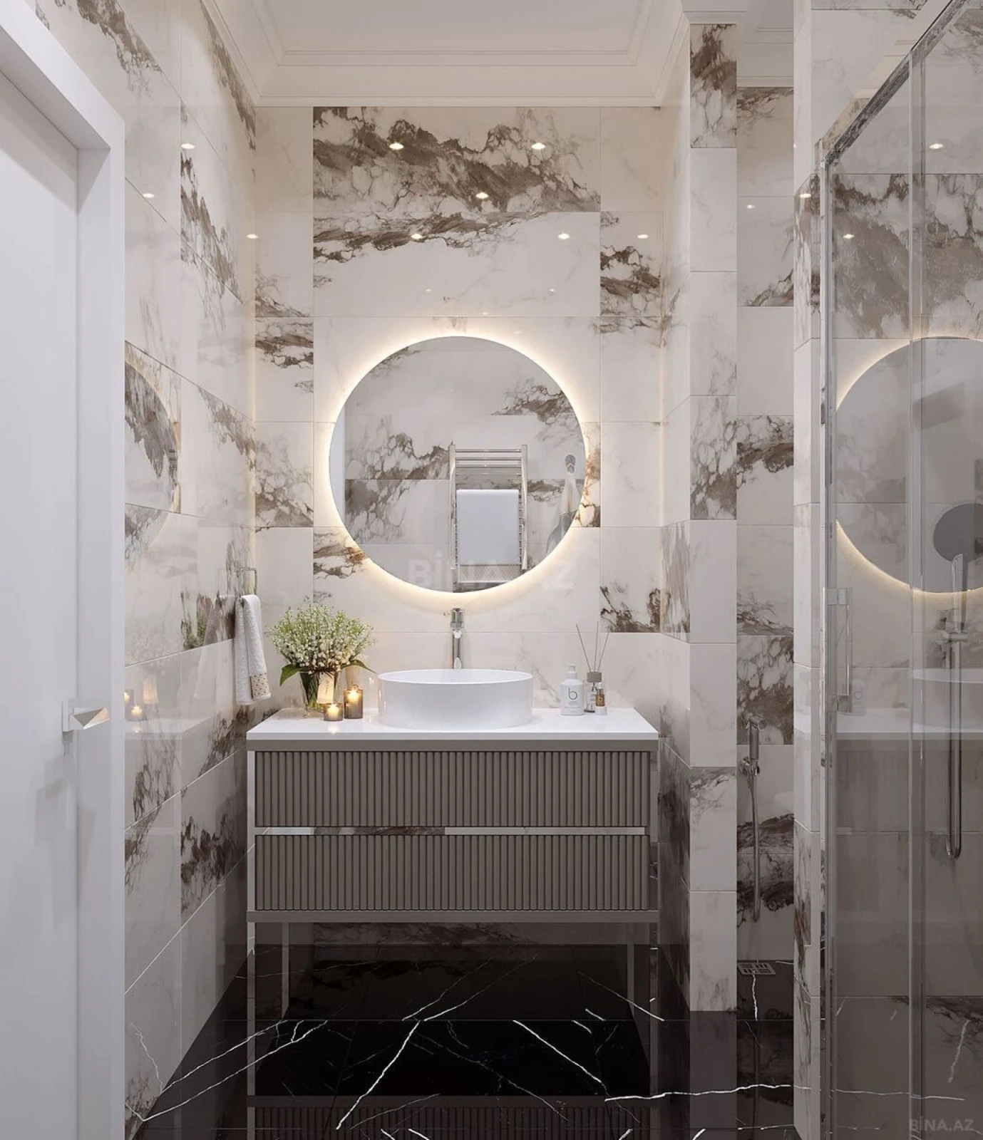 Satılır 4 otaqlı mənzil 230 m²