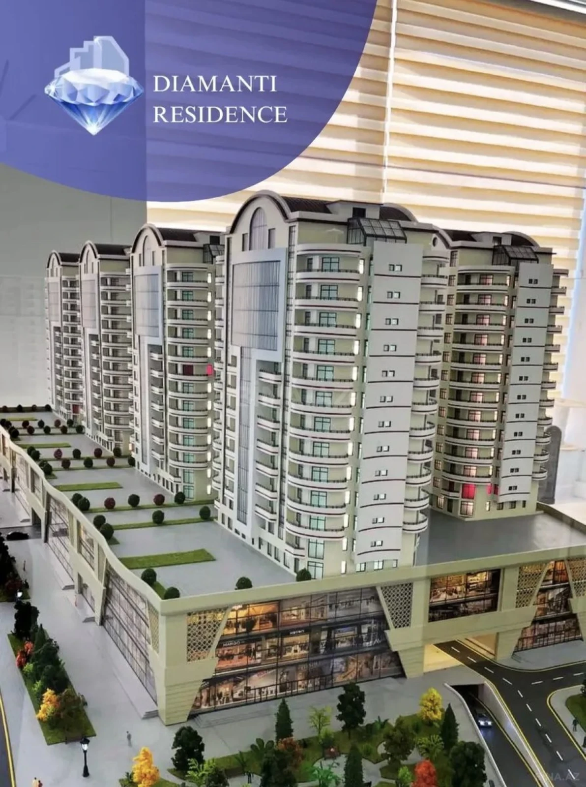 Satılır 3 otaqlı mənzil 129.3 m²