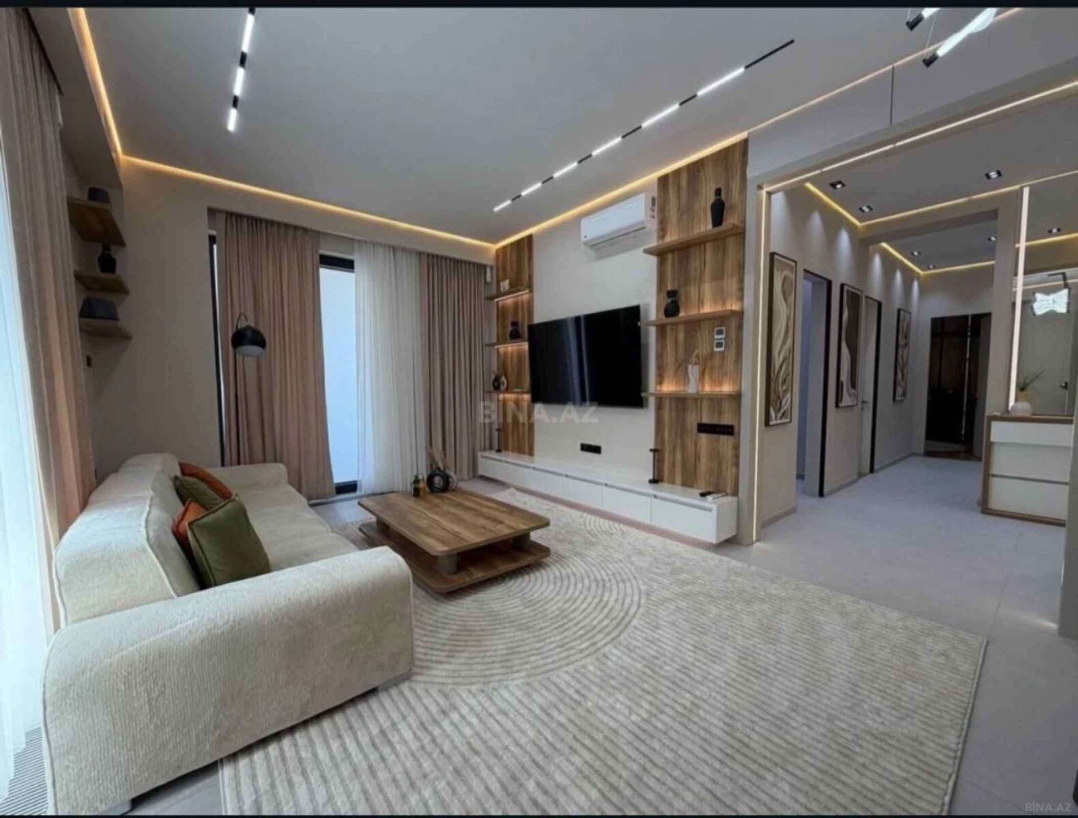 Kirayə verilir 3 otaqlı mənzil 100 m²