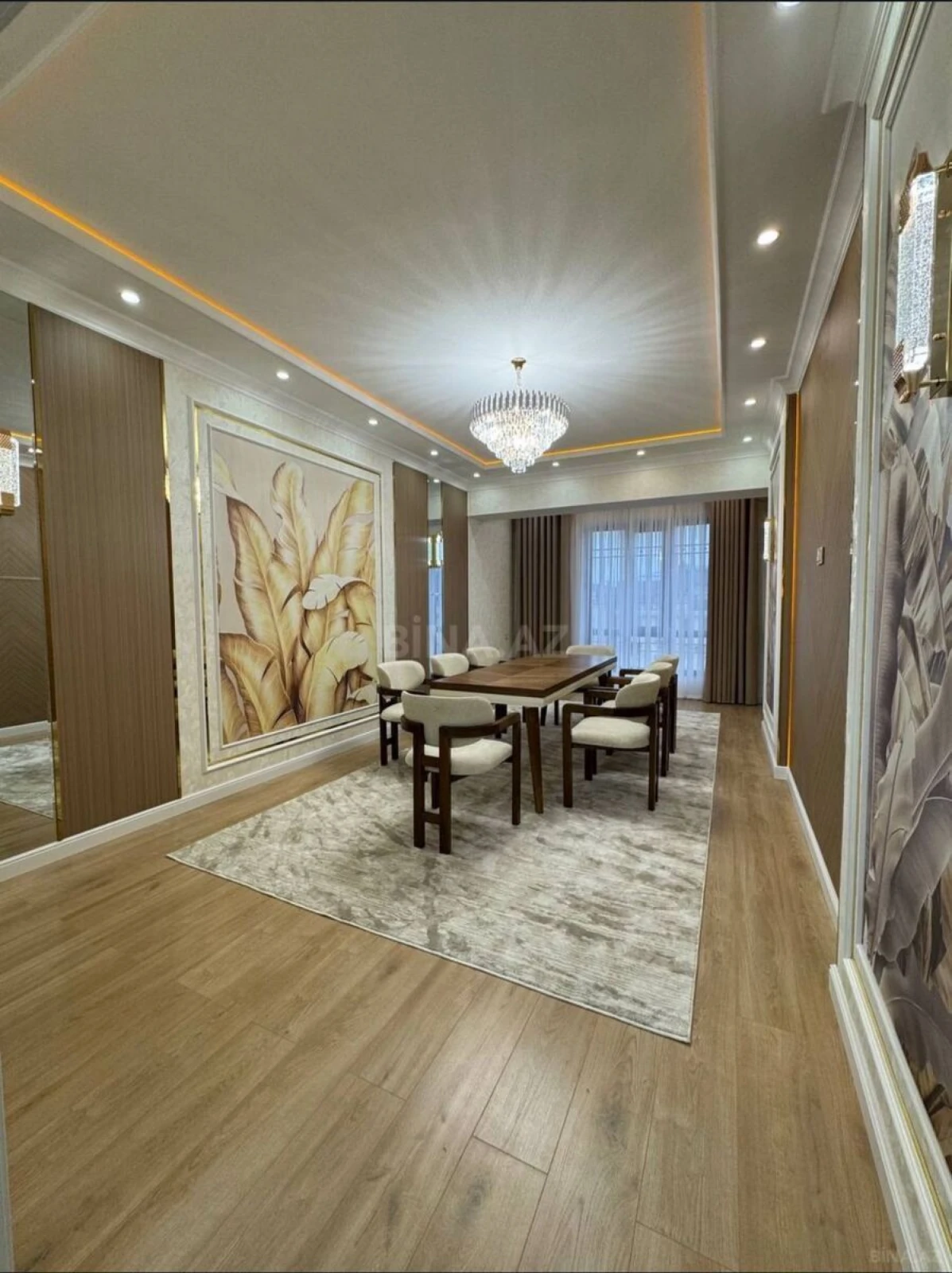 Kirayə verilir 4 otaqlı mənzil 150 m²