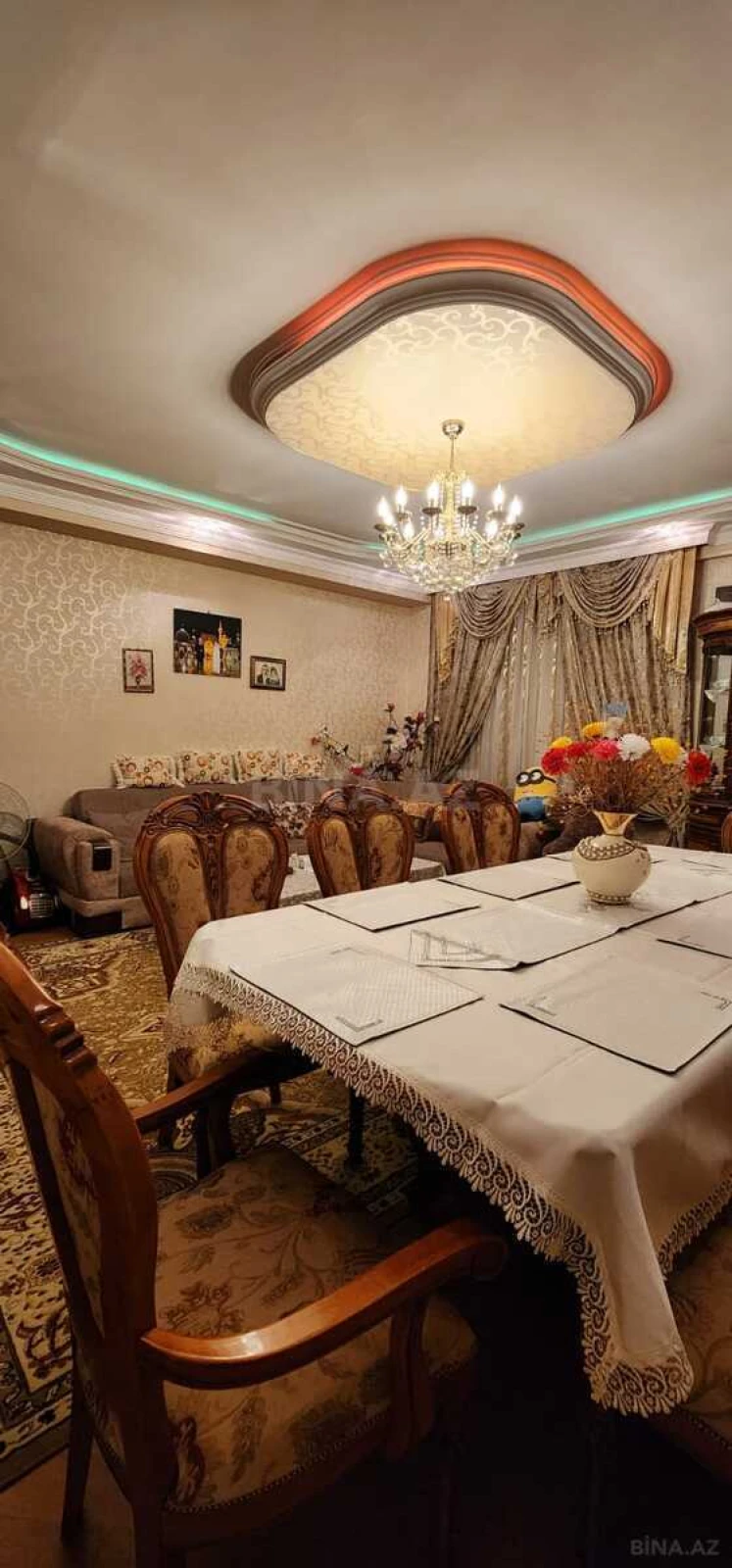 Kirayə verilir 3 otaqlı mənzil 124 m²