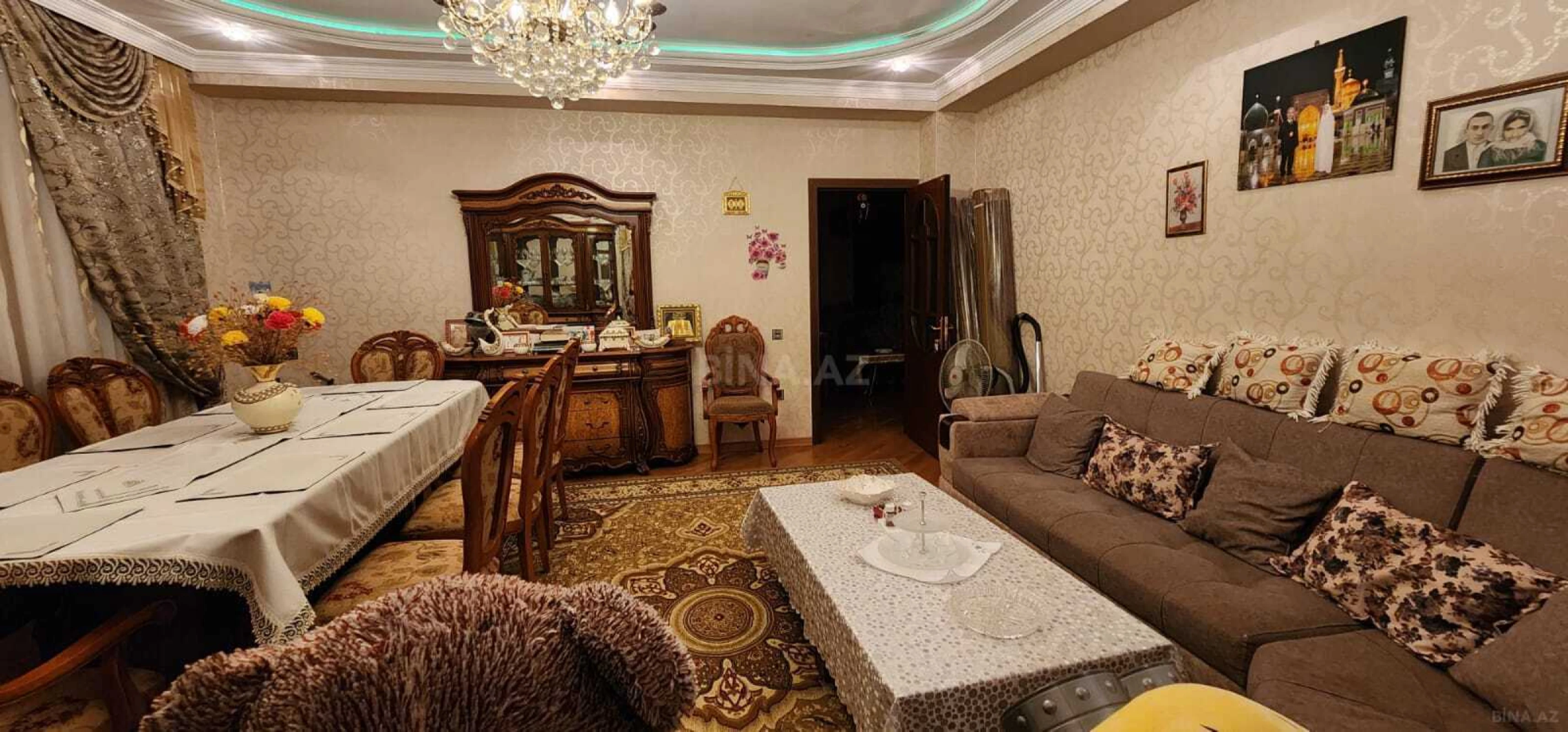 Kirayə verilir 3 otaqlı mənzil 124 m²