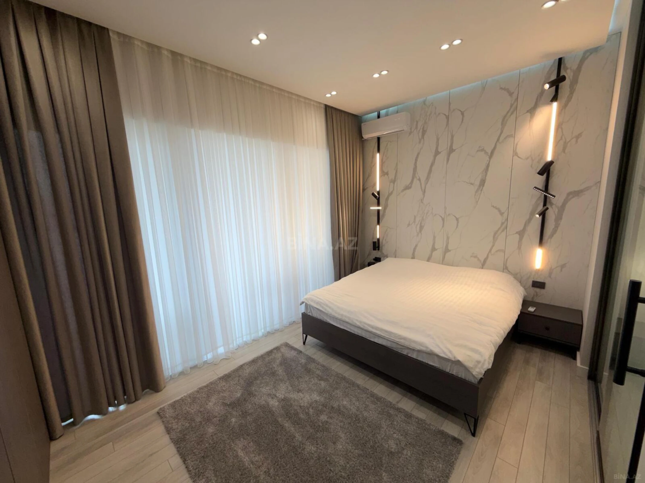 Kirayə verilir 1 otaqlı mənzil 57.4 m²