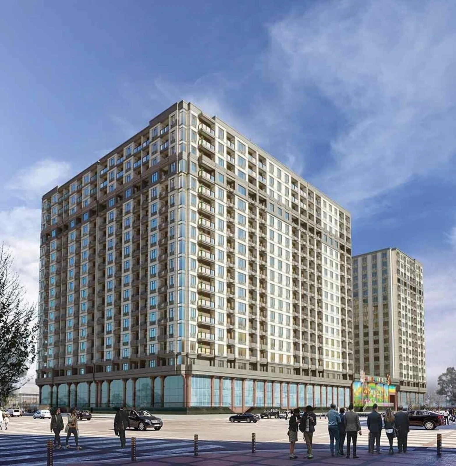 Satılır 3 otaqlı mənzil 141 m²