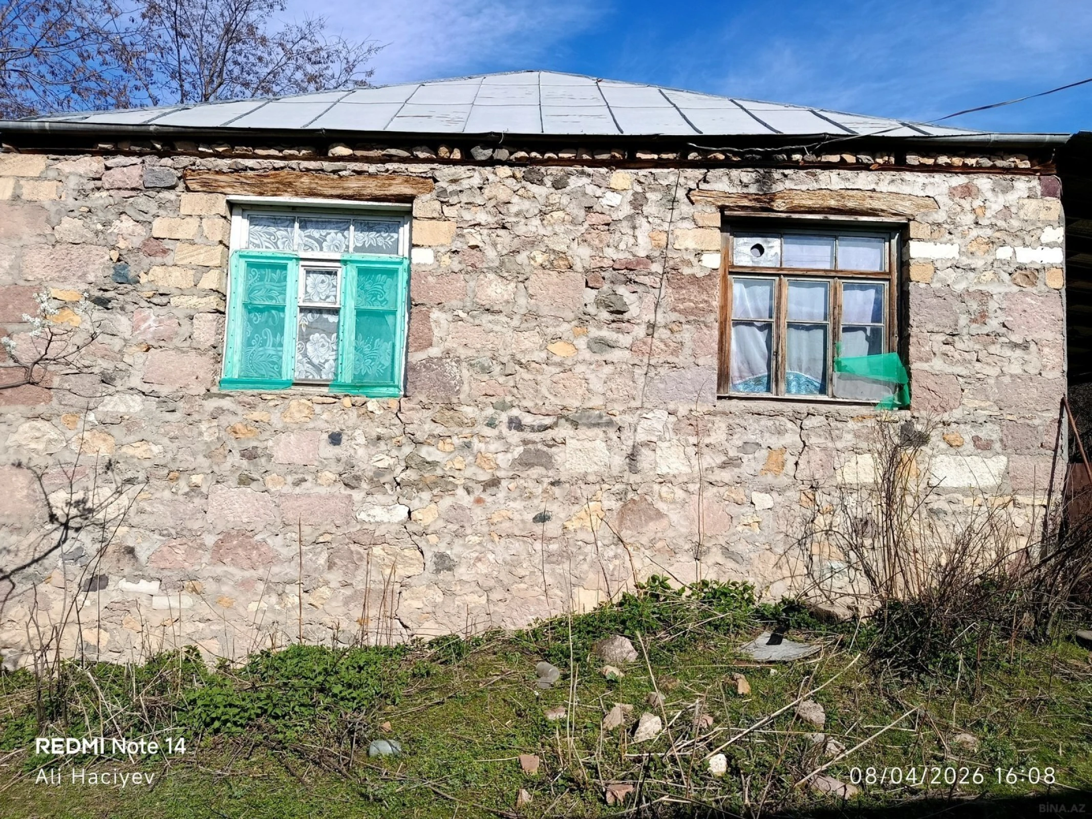 Satılır 4 otaqlı həyət evi 80 m²