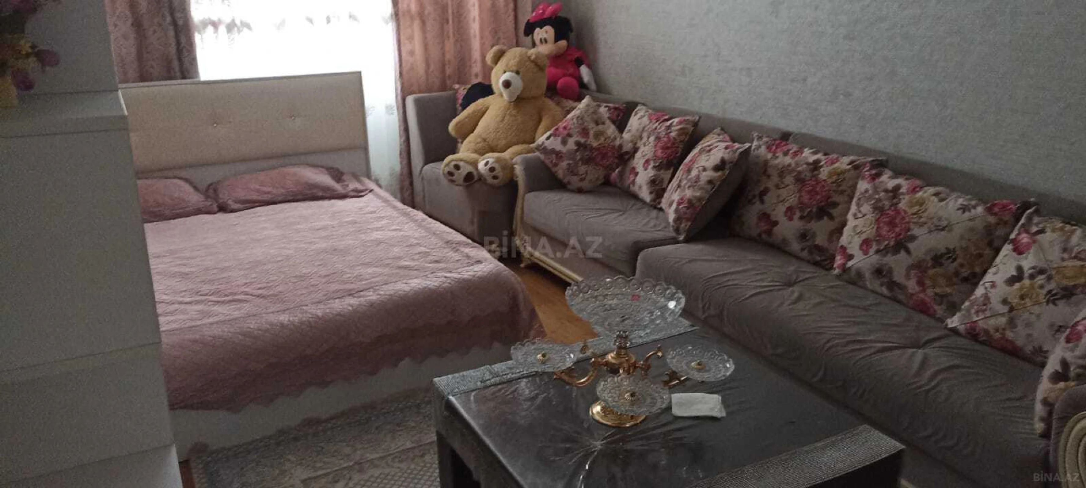 Kirayə verilir 1 otaqlı mənzil 40 m²