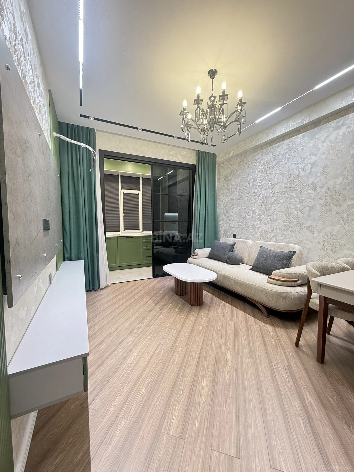 Satılır 2 otaqlı mənzil 55 m²