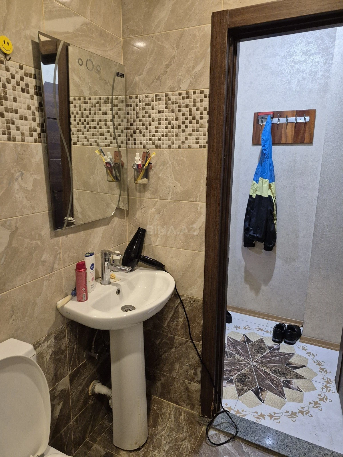 Kirayə verilir 1 otaqlı mənzil 30 m²