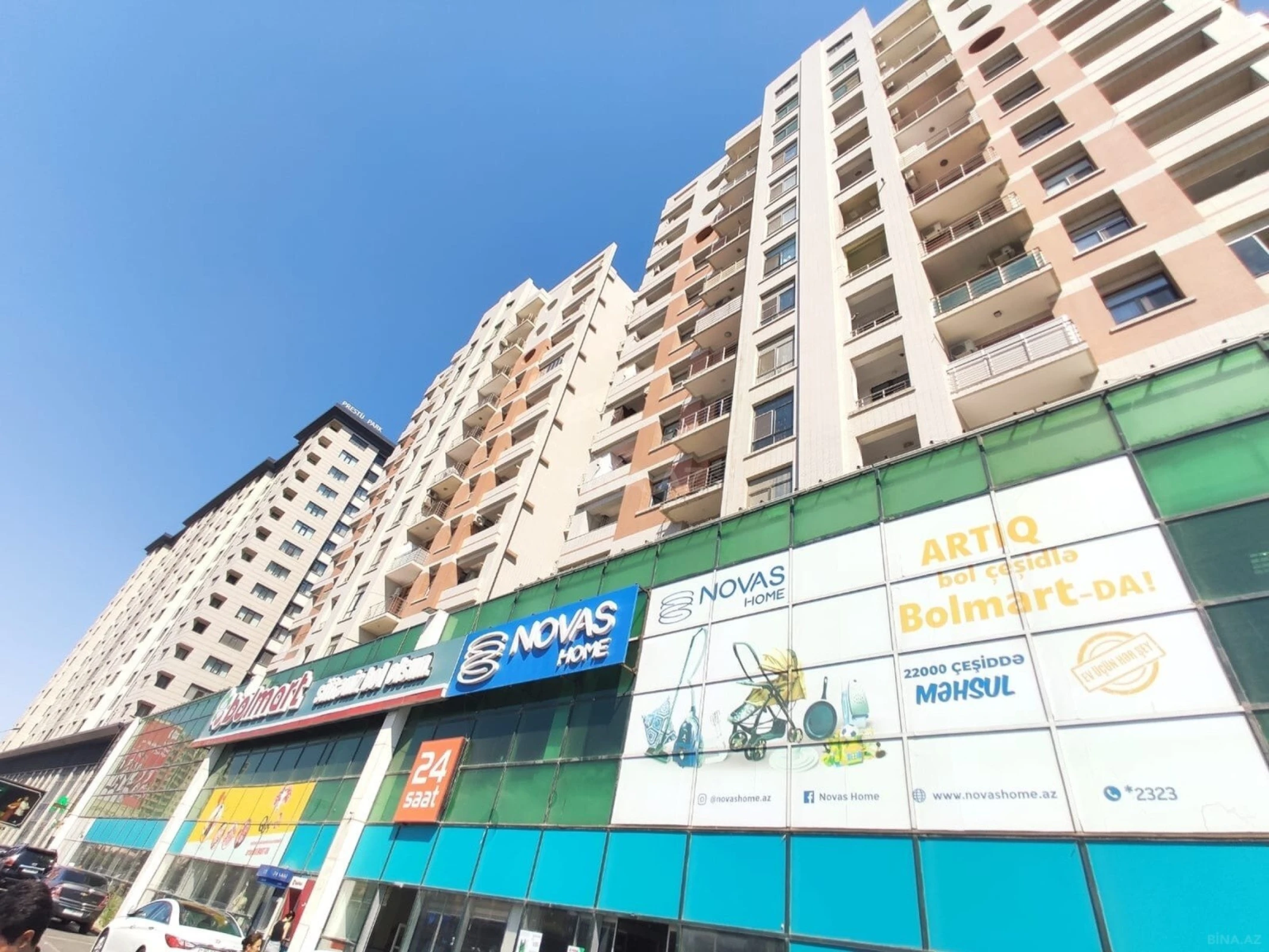 Kirayə verilir 2 otaqlı mənzil 60 m²