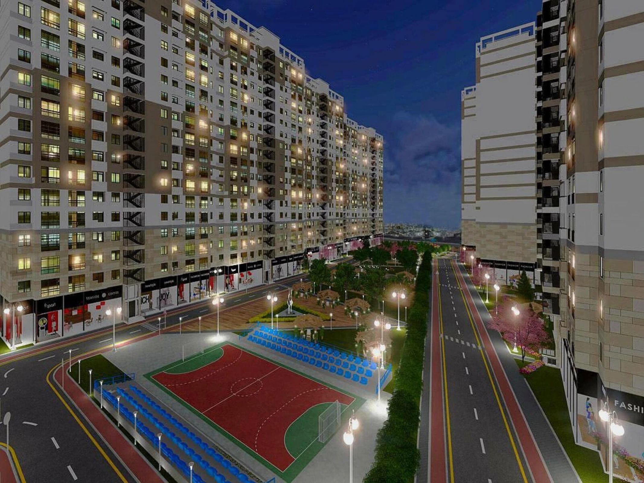 Kirayə verilir 2 otaqlı mənzil 91 m²