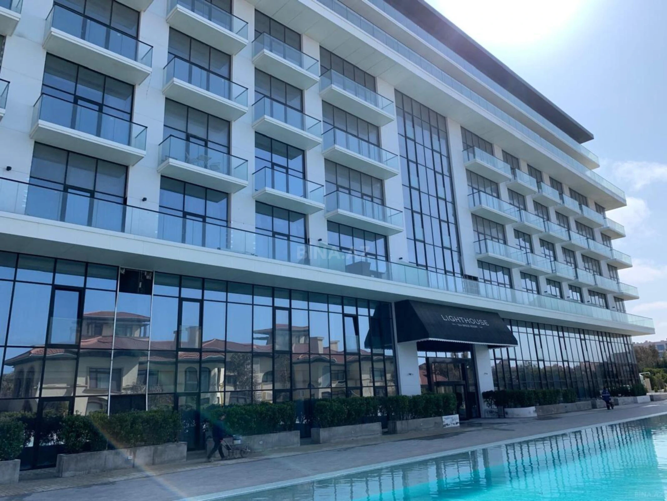 Kirayə verilir 1 otaqlı mənzil 55 m²