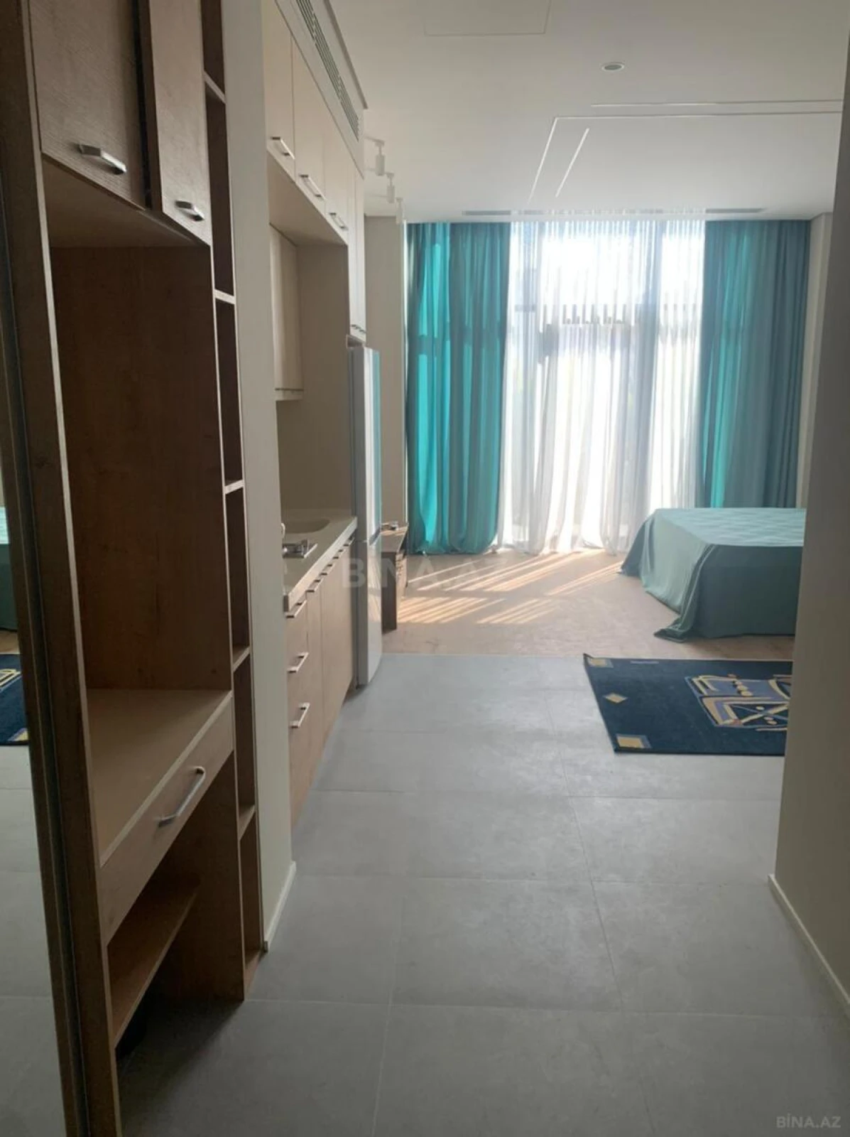 Kirayə verilir 1 otaqlı mənzil 55 m²