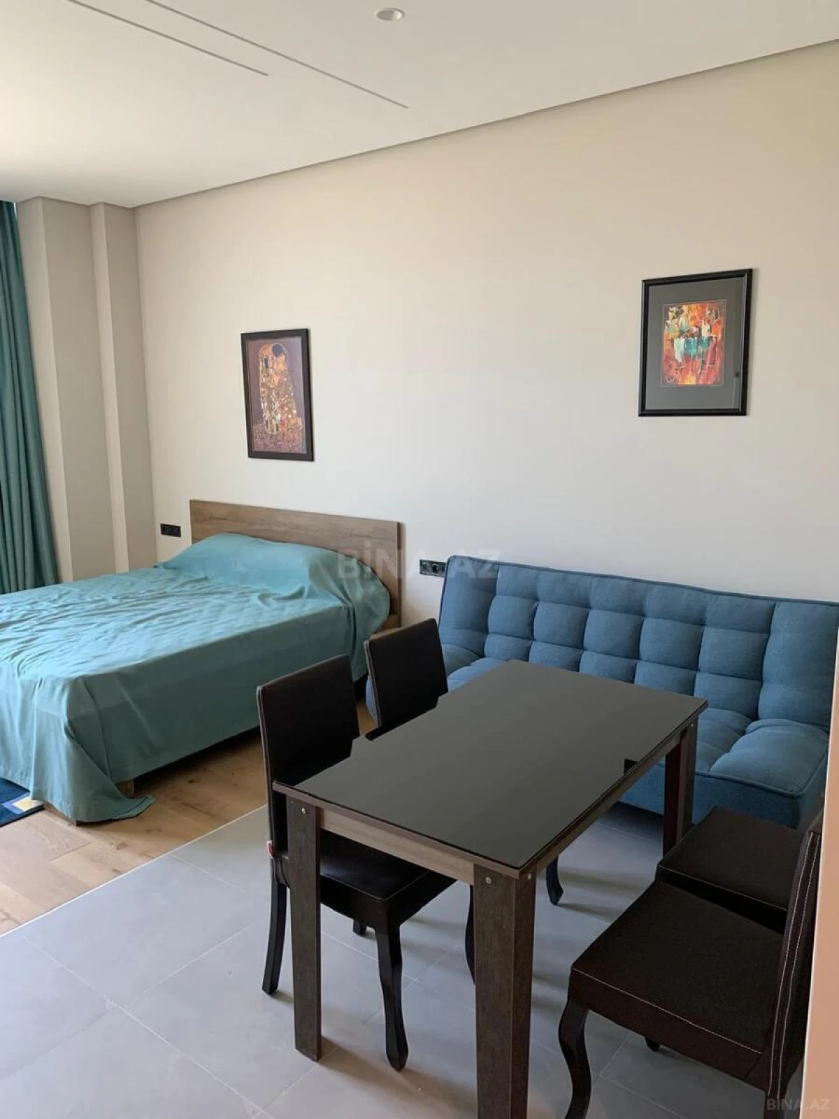 Kirayə verilir 1 otaqlı mənzil 55 m²