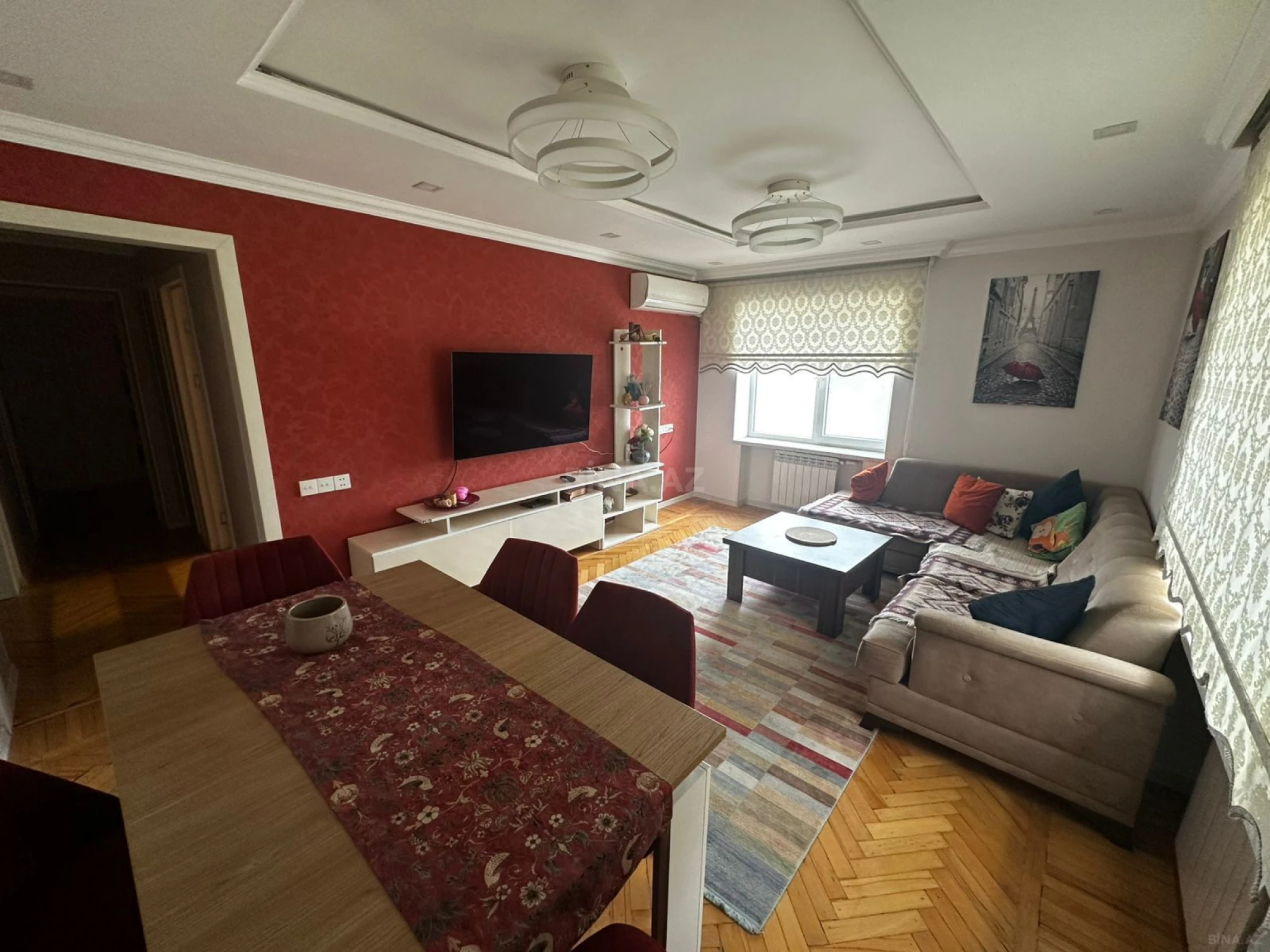 Kirayə verilir 3 otaqlı mənzil 80 m²
