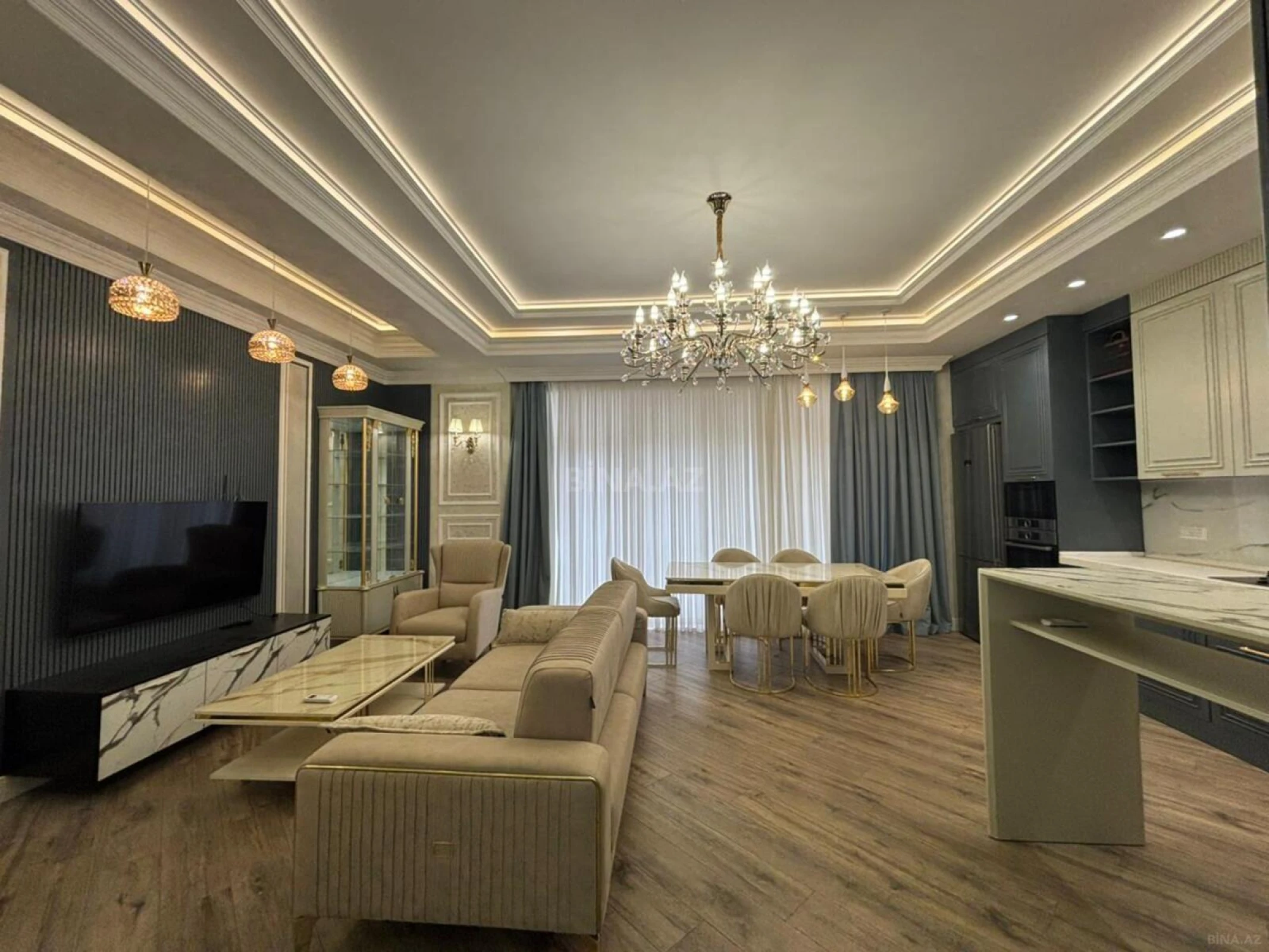 Kirayə verilir 3 otaqlı mənzil 120 m²