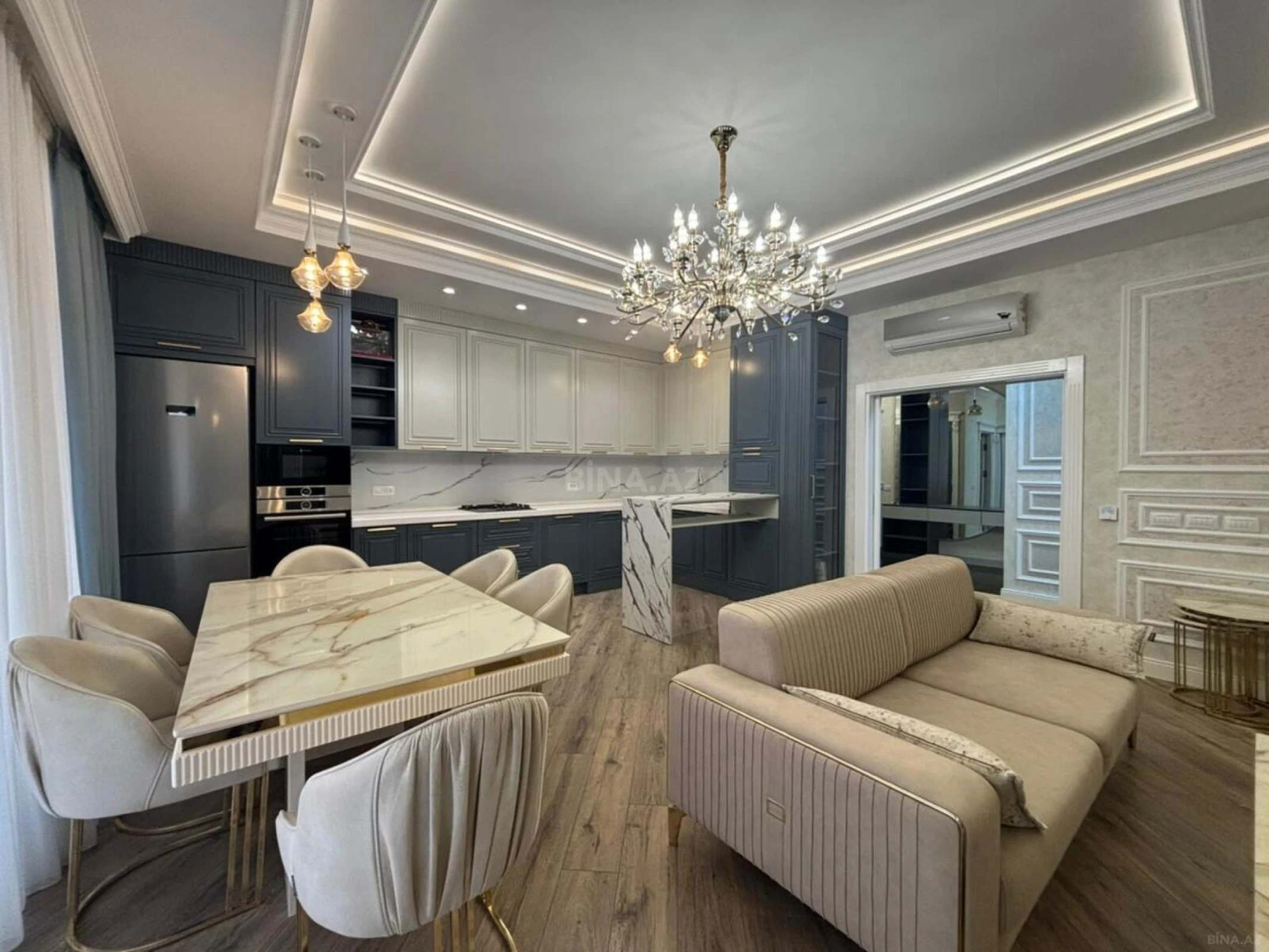 Kirayə verilir 3 otaqlı mənzil 120 m²