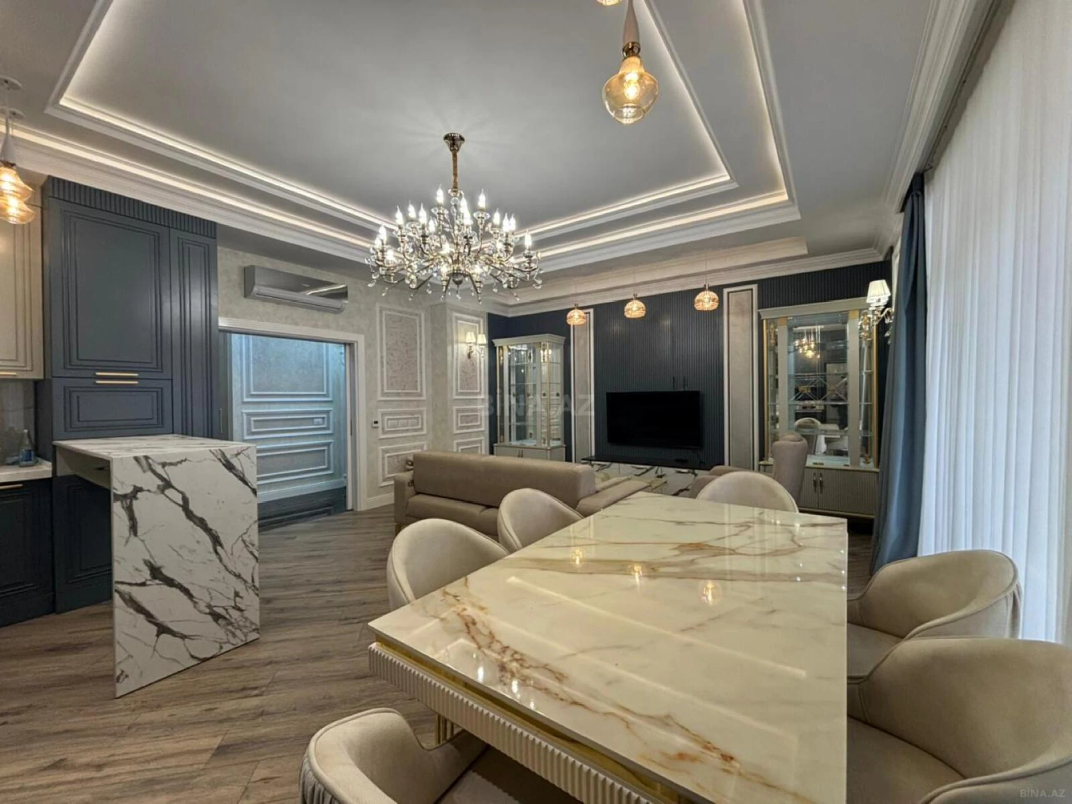 Kirayə verilir 3 otaqlı mənzil 120 m²
