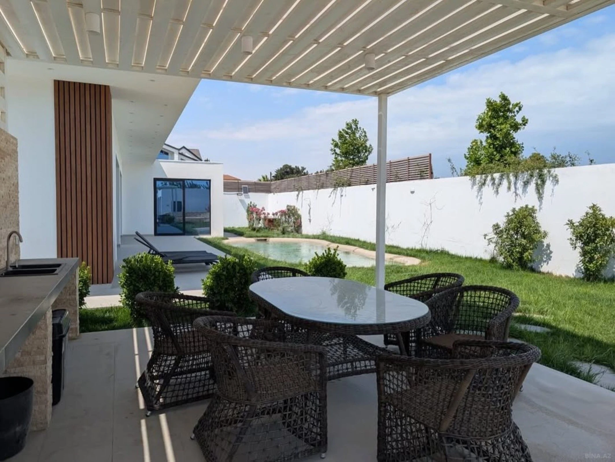 Kirayə verilir 4 otaqlı həyət evi 400 m²