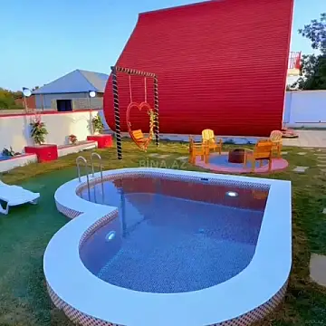 Kirayə verilir 2 otaqlı həyət evi 200 m² — Qəbələ 2 otaq 200.00 m²