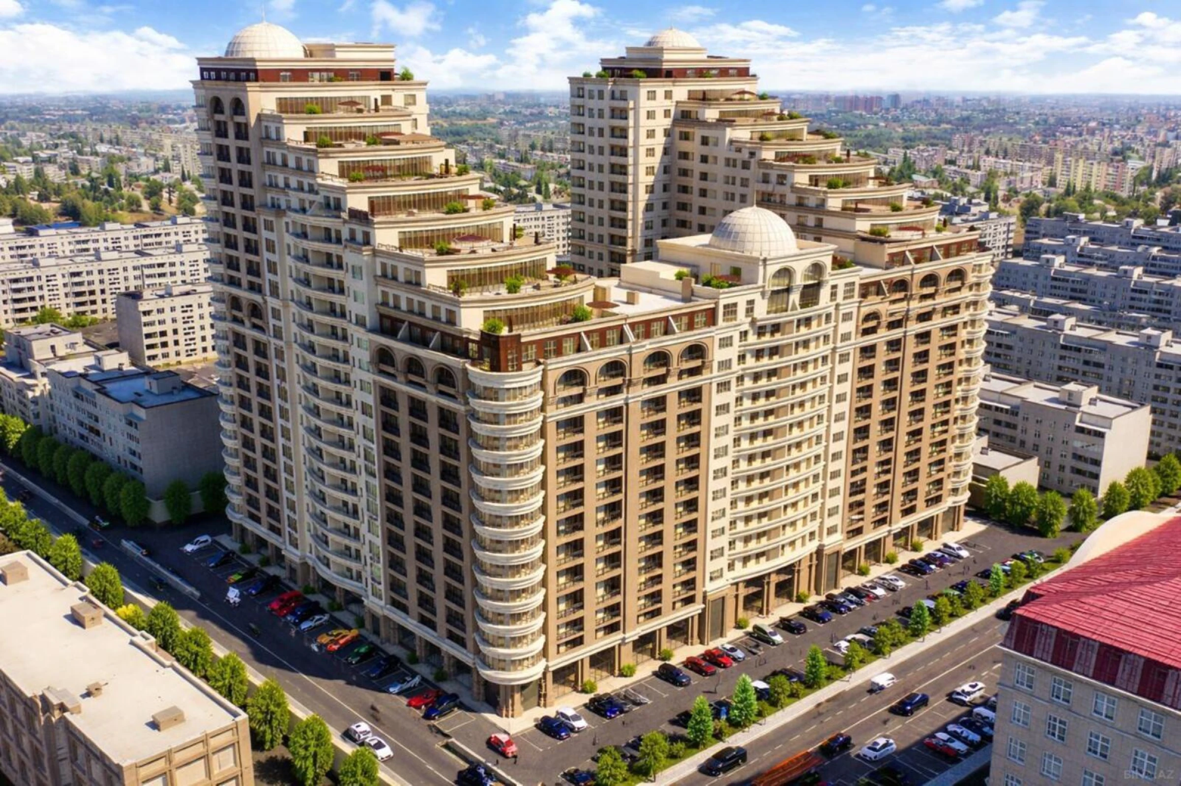 Satılır 3 otaqlı mənzil 103 m²