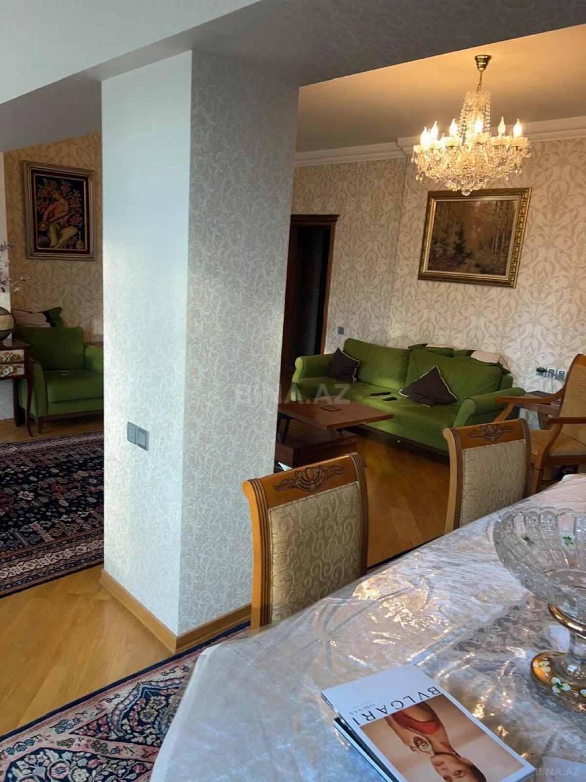 Satılır 4 otaqlı mənzil 130 m²