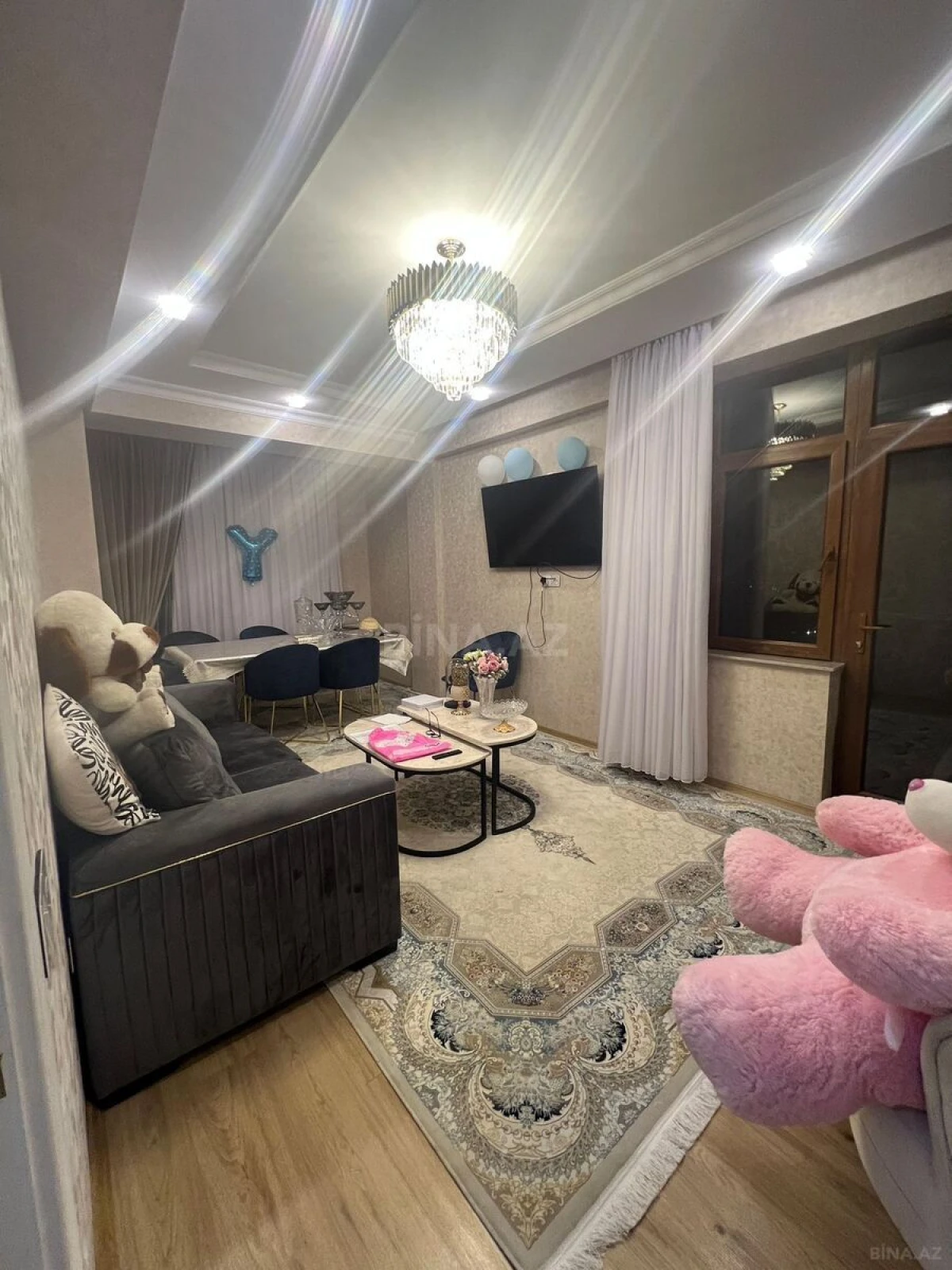 Satılır 3 otaqlı mənzil 128 m²