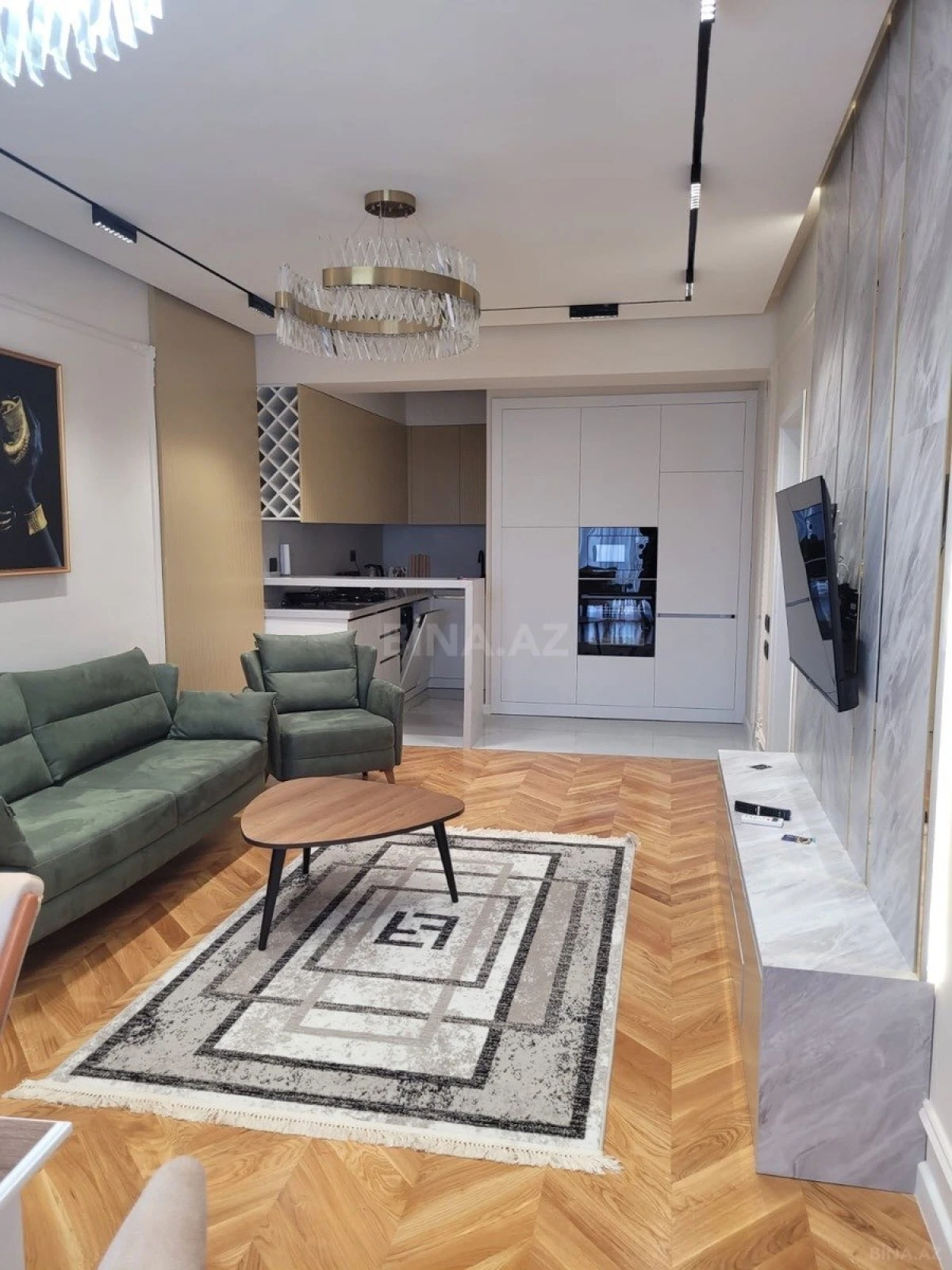 Kirayə verilir 2 otaqlı mənzil 68 m²