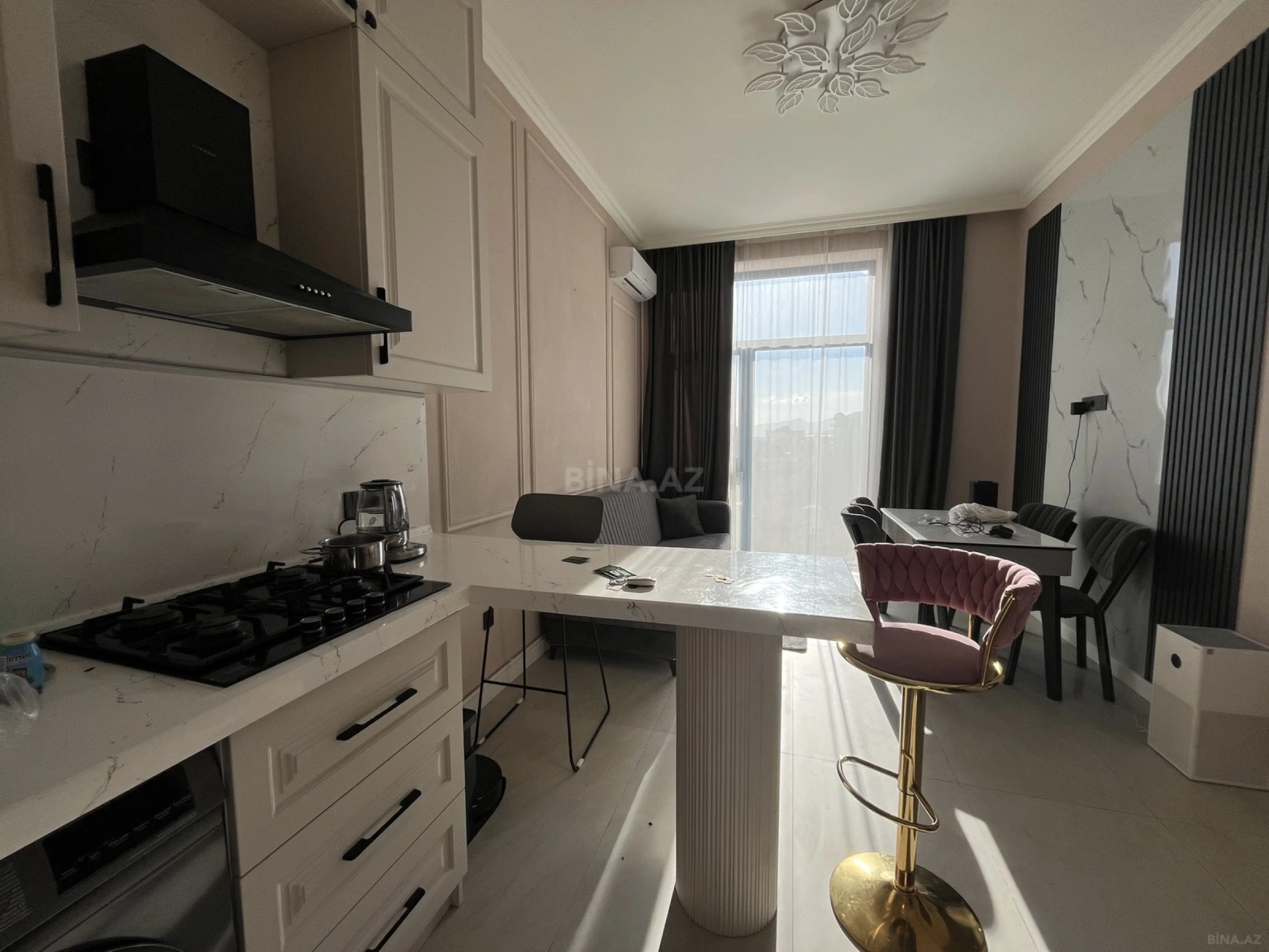 Satılır 1 otaqlı mənzil 45 m²