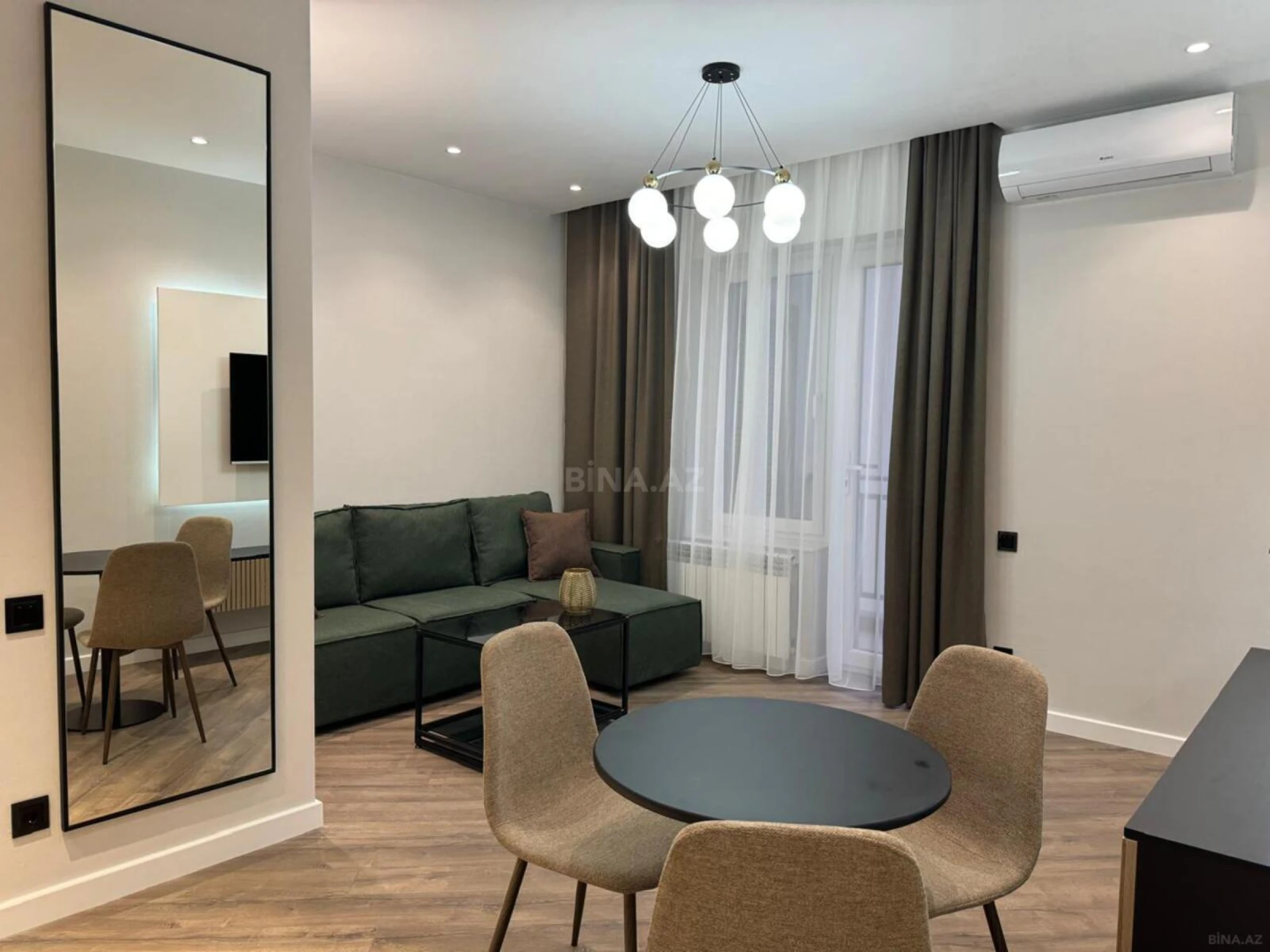 Kirayə verilir 2 otaqlı mənzil 55 m²