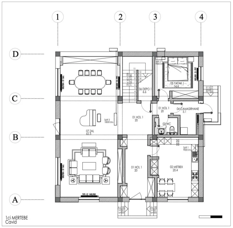 Satılır 7 otaqlı həyət evi 280 m²
