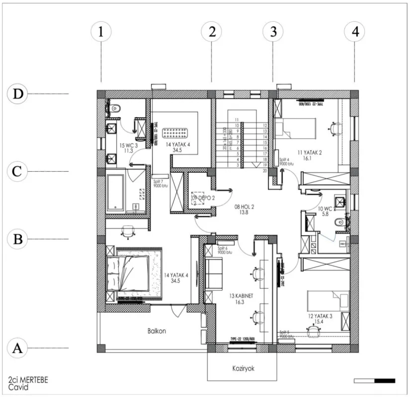 Satılır 7 otaqlı həyət evi 280 m²