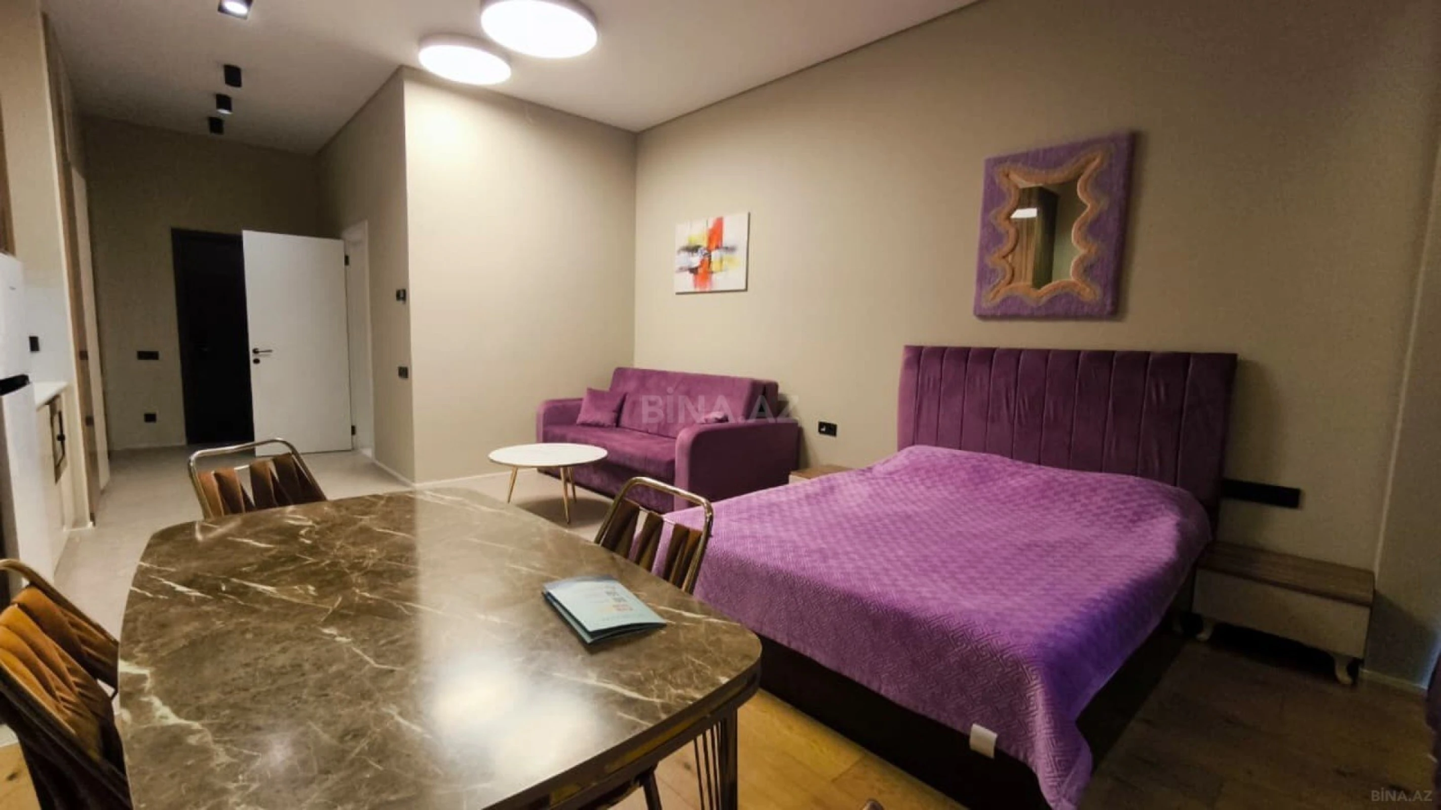 Kirayə verilir 1 otaqlı mənzil 47 m²