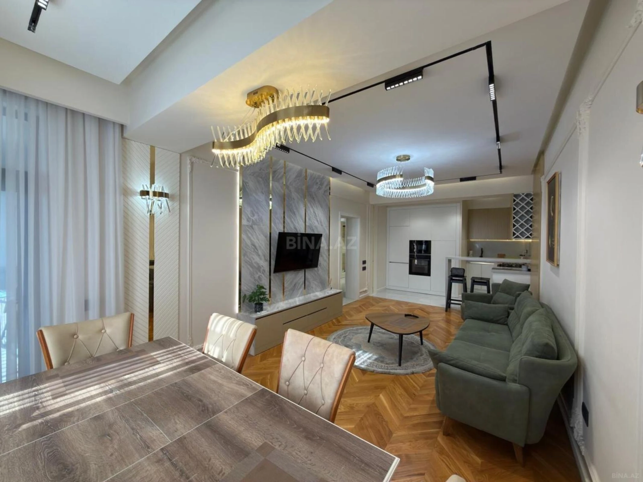 Kirayə verilir 2 otaqlı mənzil 75 m²